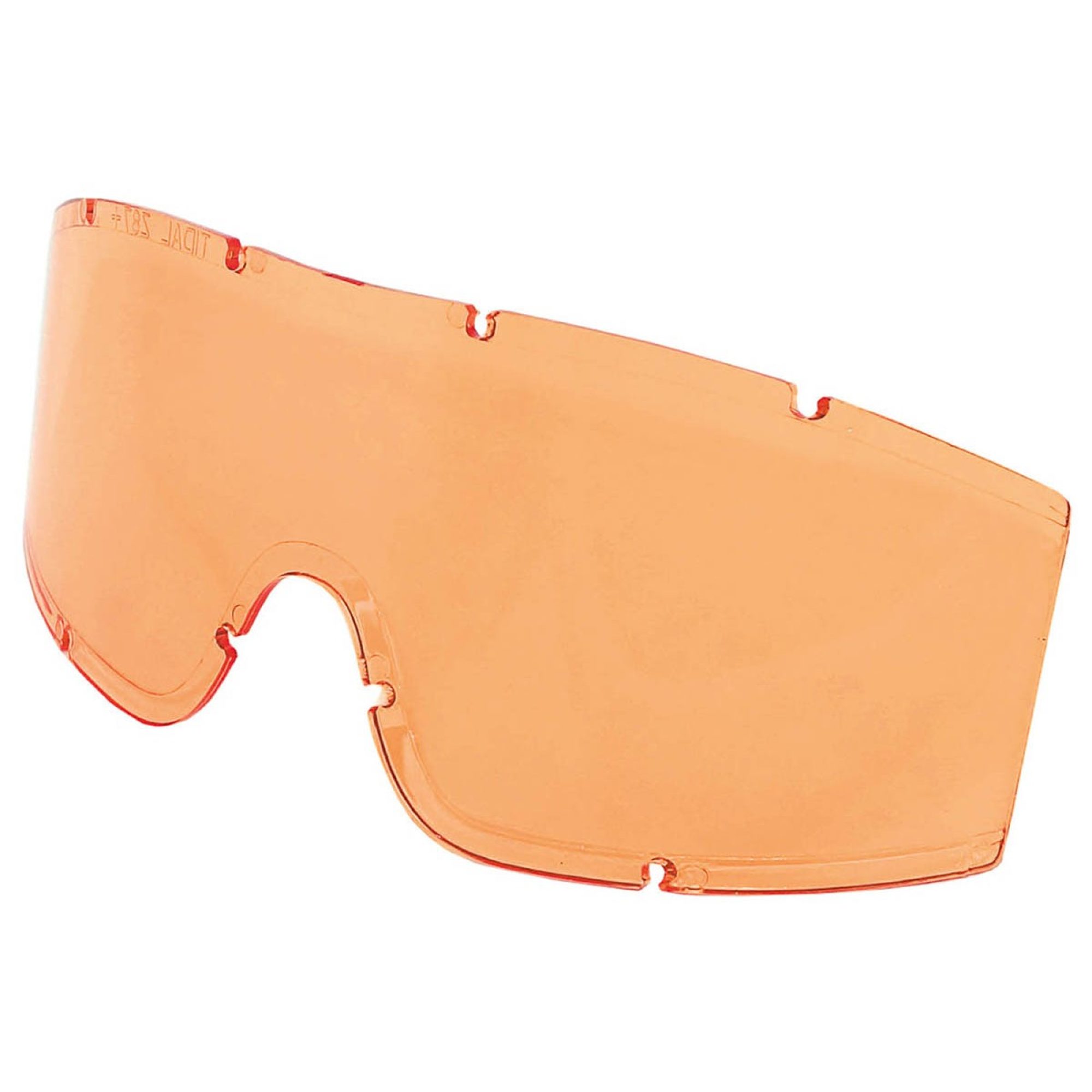 Ersatzscheibe,  orange, für Tacticalbrille,  KHS