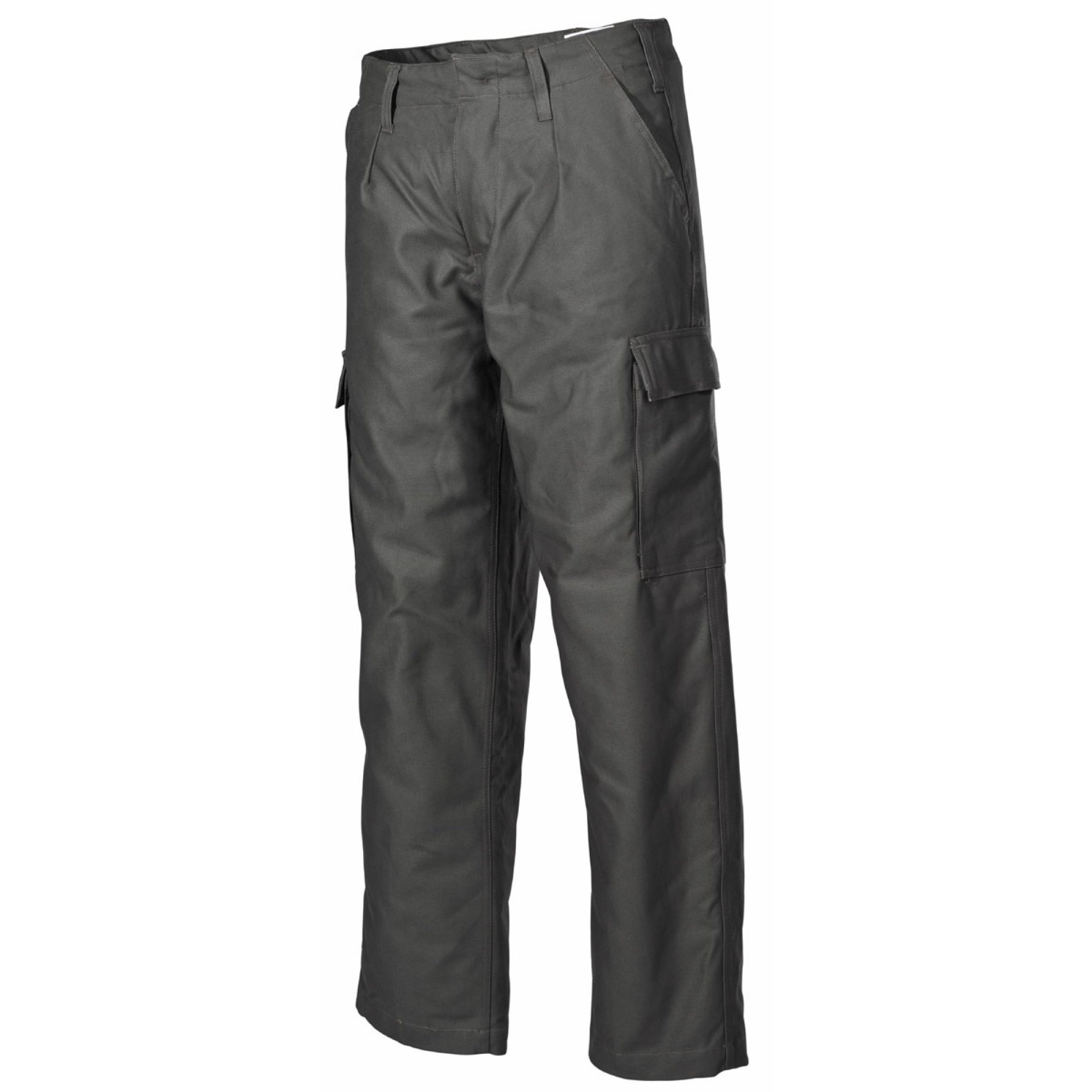BW Moleskinhose,  Thermofutter, oliv
