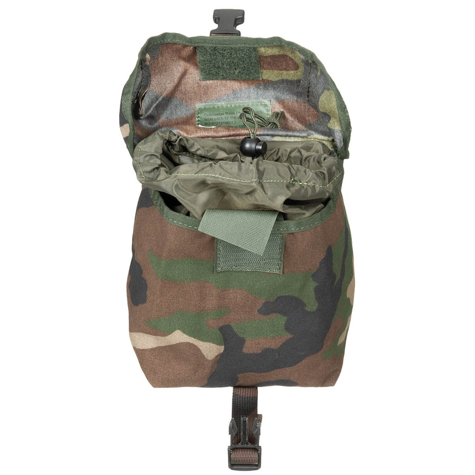 Holl. Mehrzwecktasche, "MOLLE",  mittel,  tarn,  neuw. (5 Stück) – Bild 3
