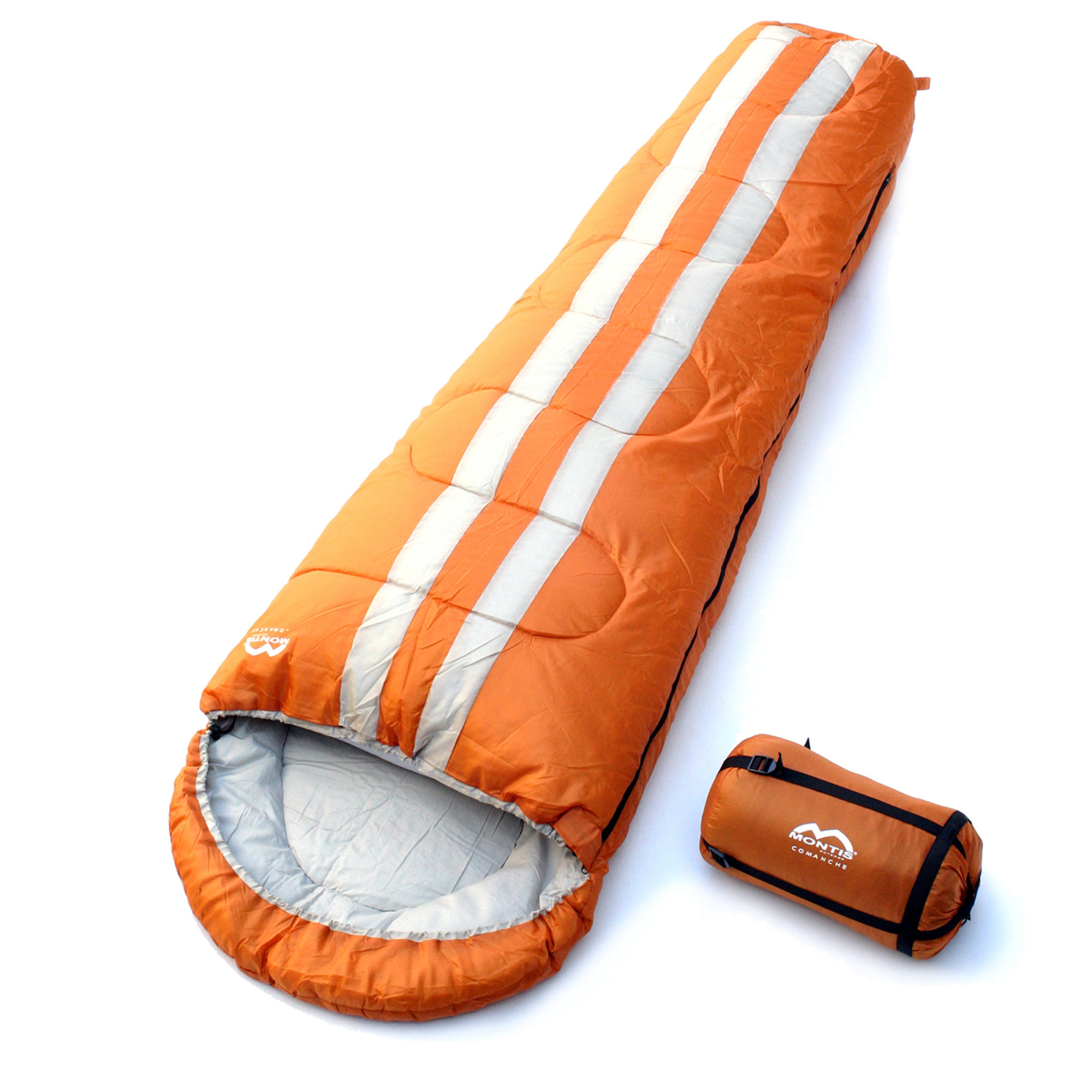 MONTIS Comanche Mumienschlafsack bis 2° C, 220 x 80 cm, 1300g