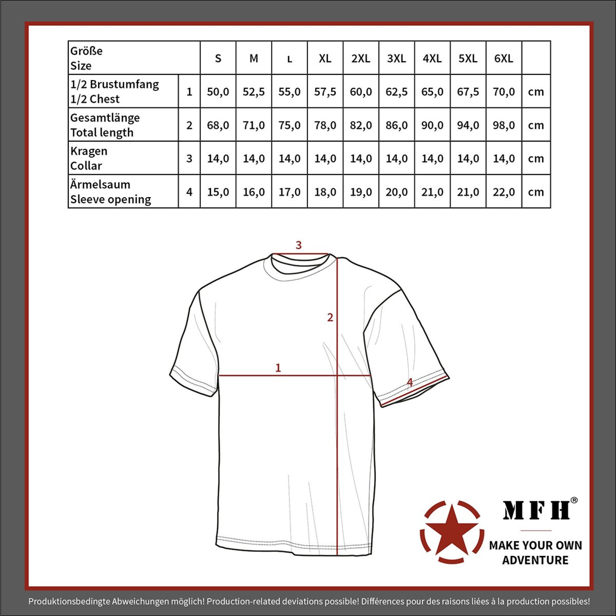 Poloshirt,  oliv, mit Knopfleiste – Bild 3