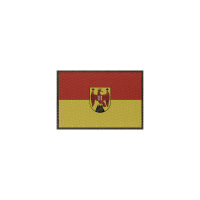 Patch Flagge Burgenland Klett, verschiedene Größen