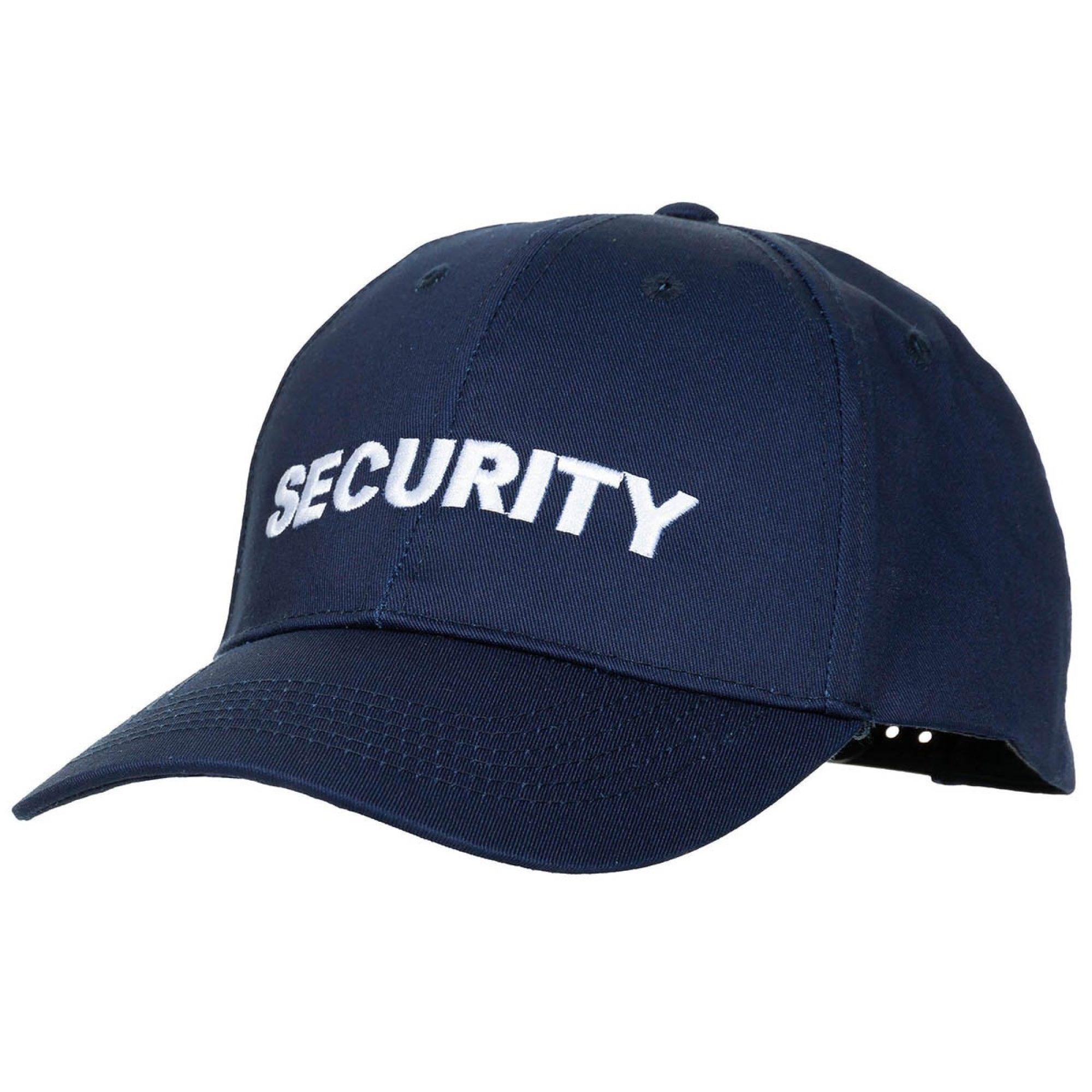 US Cap,  blau, bestickt,  "Security"