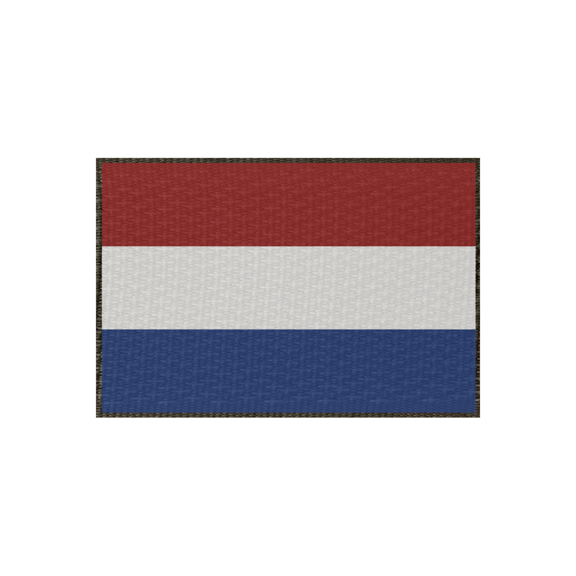 Patch Flagge Holland 45x30mm, Klett