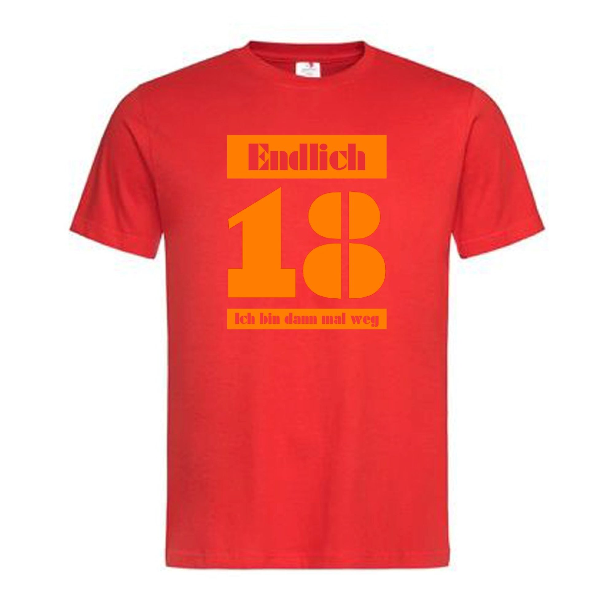 T-Shirt Geburtstag 18 Herren – Endlich 18 Ich bin dann mal weg