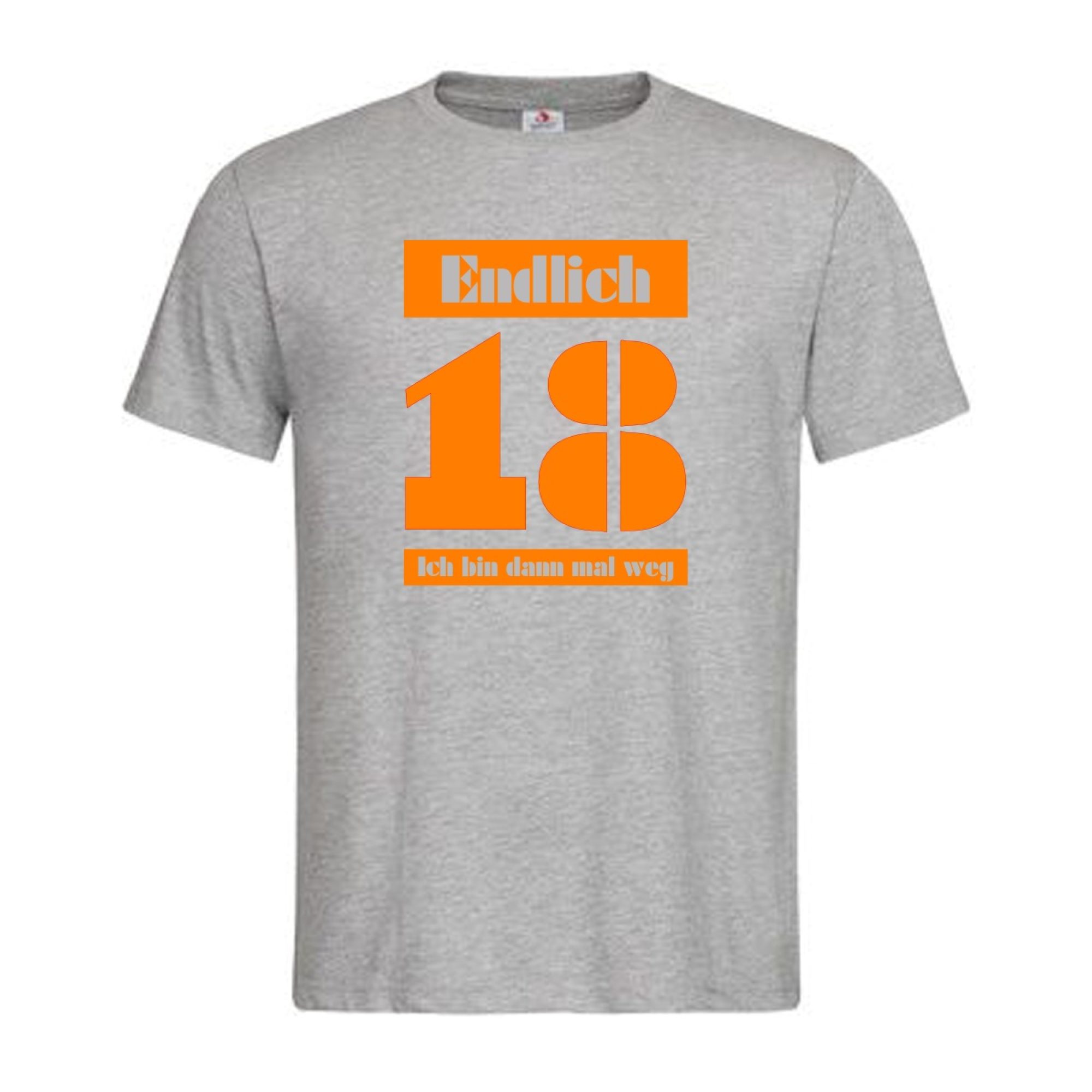 T-Shirt Geburtstag 18 Herren – Endlich 18 Ich bin dann mal weg