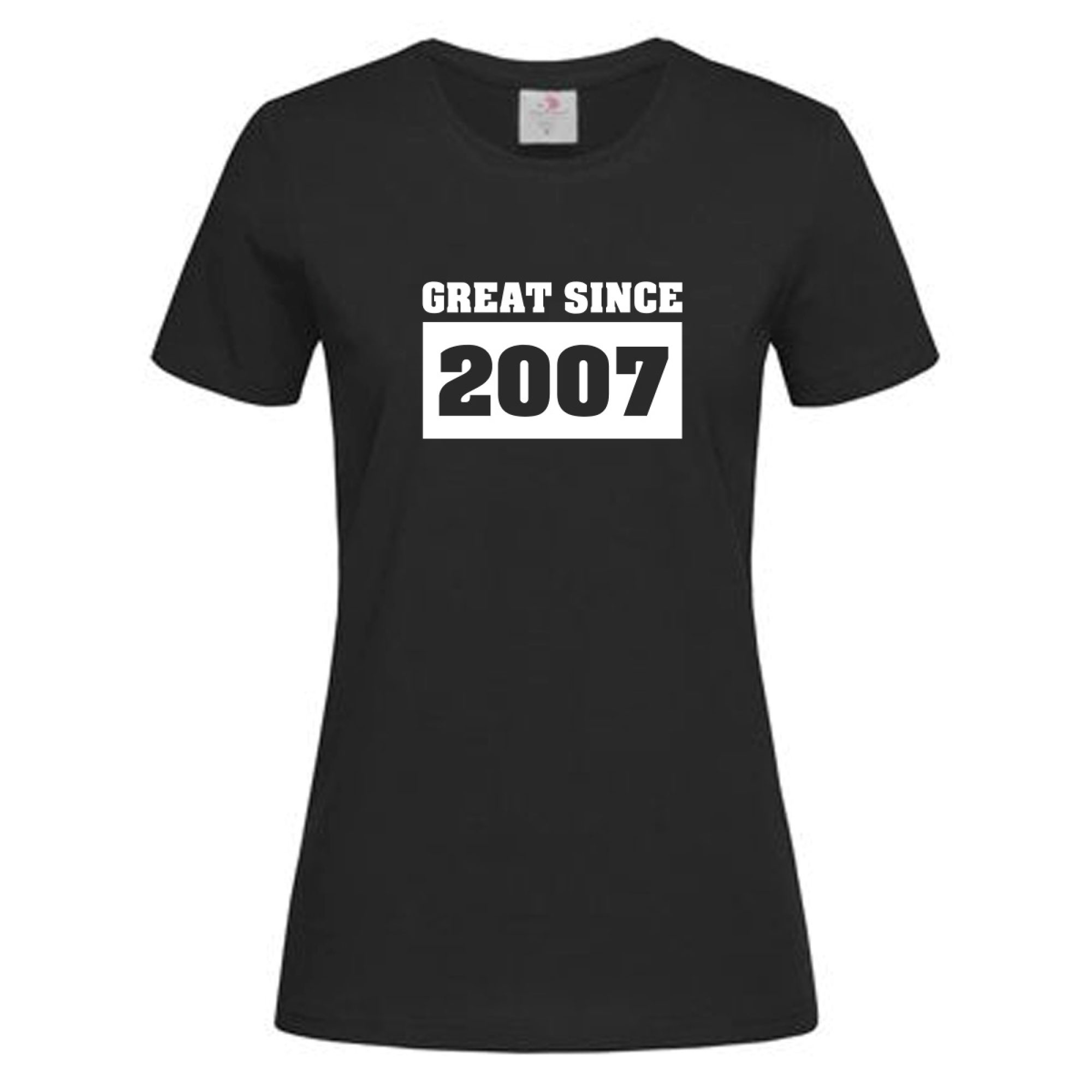 T-Shirt Geburtstag Great Damen – Great Since Dein Geburtsjahr