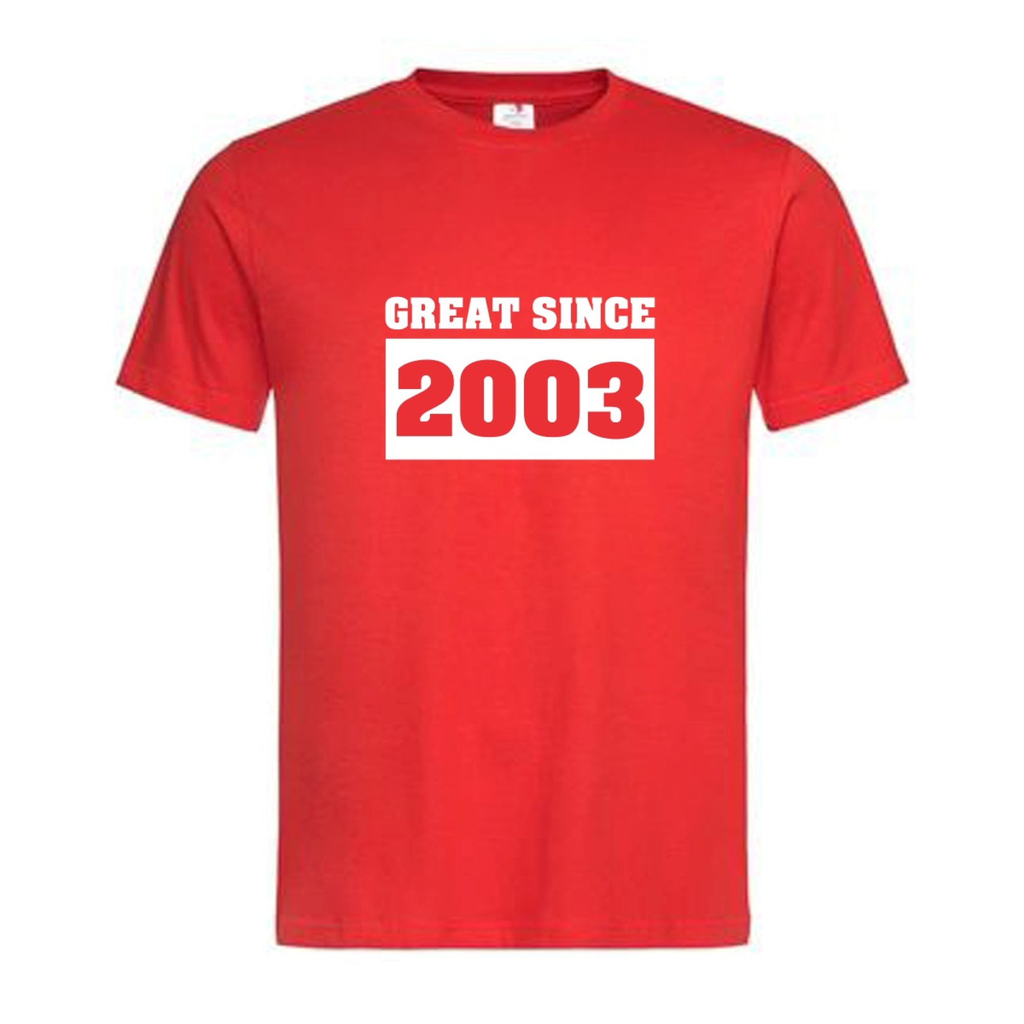 T-Shirt Geburtstag Great Herren – Great Since Dein Geburtsjahr