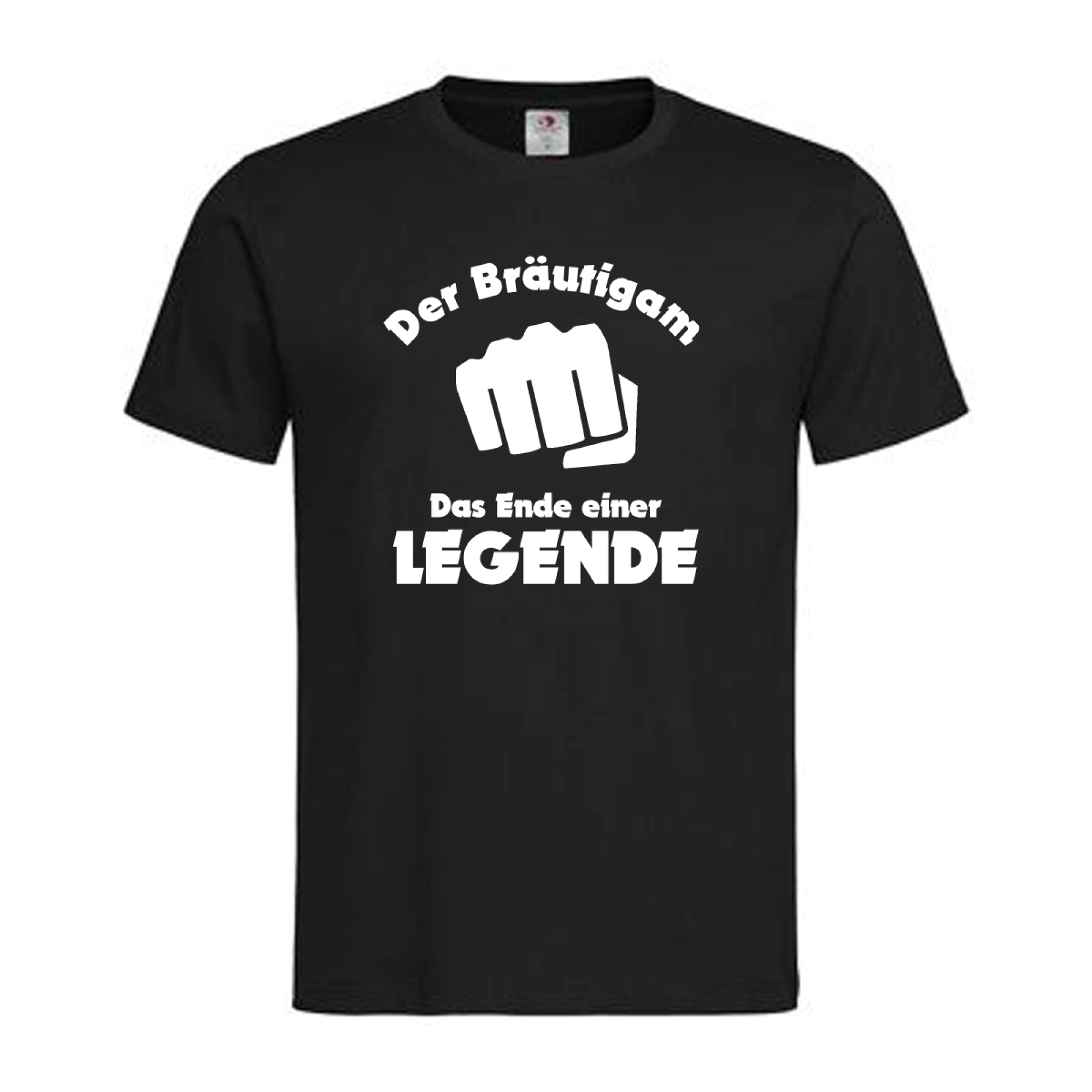 T-Shirt Poltern Der Bräutigam Das Ende einer Legende