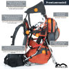 MONTIS HOOVER Premium Kindertrage, Rückentrage,  bis 25kg, orange – Bild 4