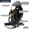 MONTIS HOOVER NEXUS Rückentrage, Kindertrage, bis 25kg, grün – Bild 5
