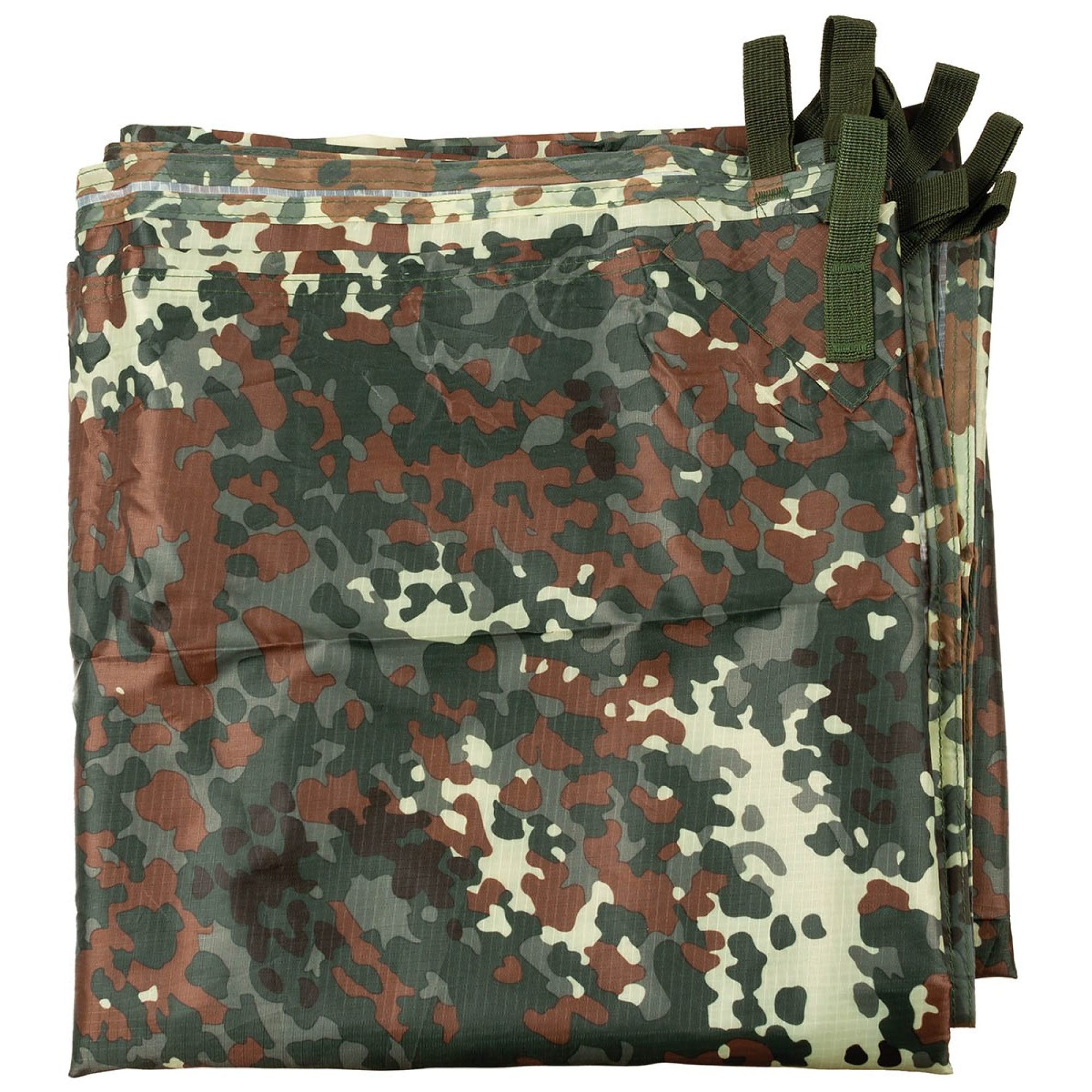 Mehrzweckplane, "Tarp Extreme", flecktarn,  ca. 300 x 300 cm