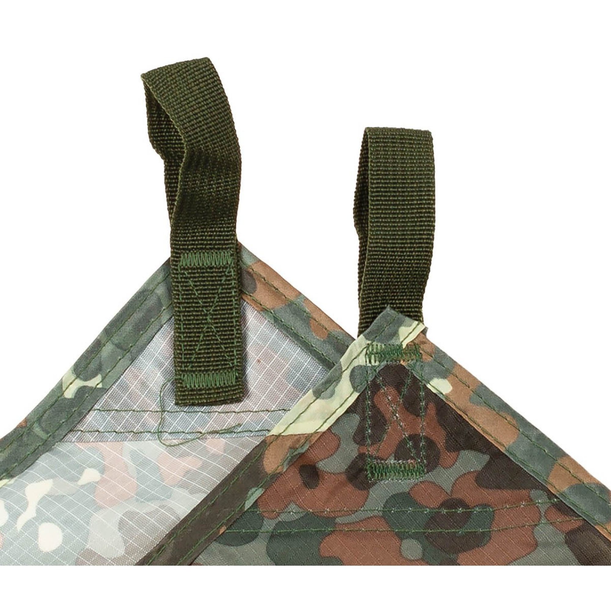 Mehrzweckplane, "Tarp Extreme", flecktarn,  ca. 300 x 300 cm – Bild 2
