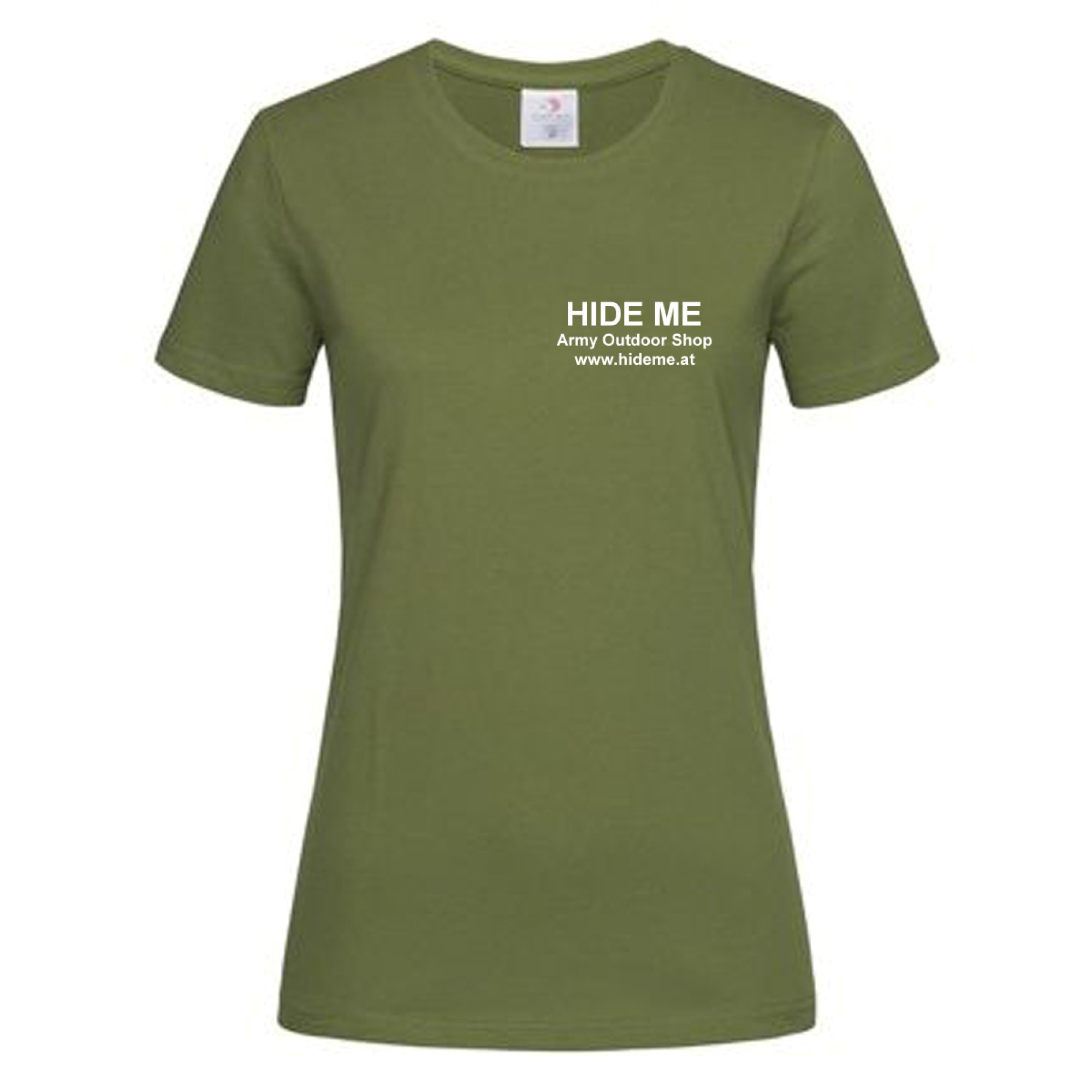 T-Shirt Text Logo Damen – Bedrucken mit Name von Firma, Verein