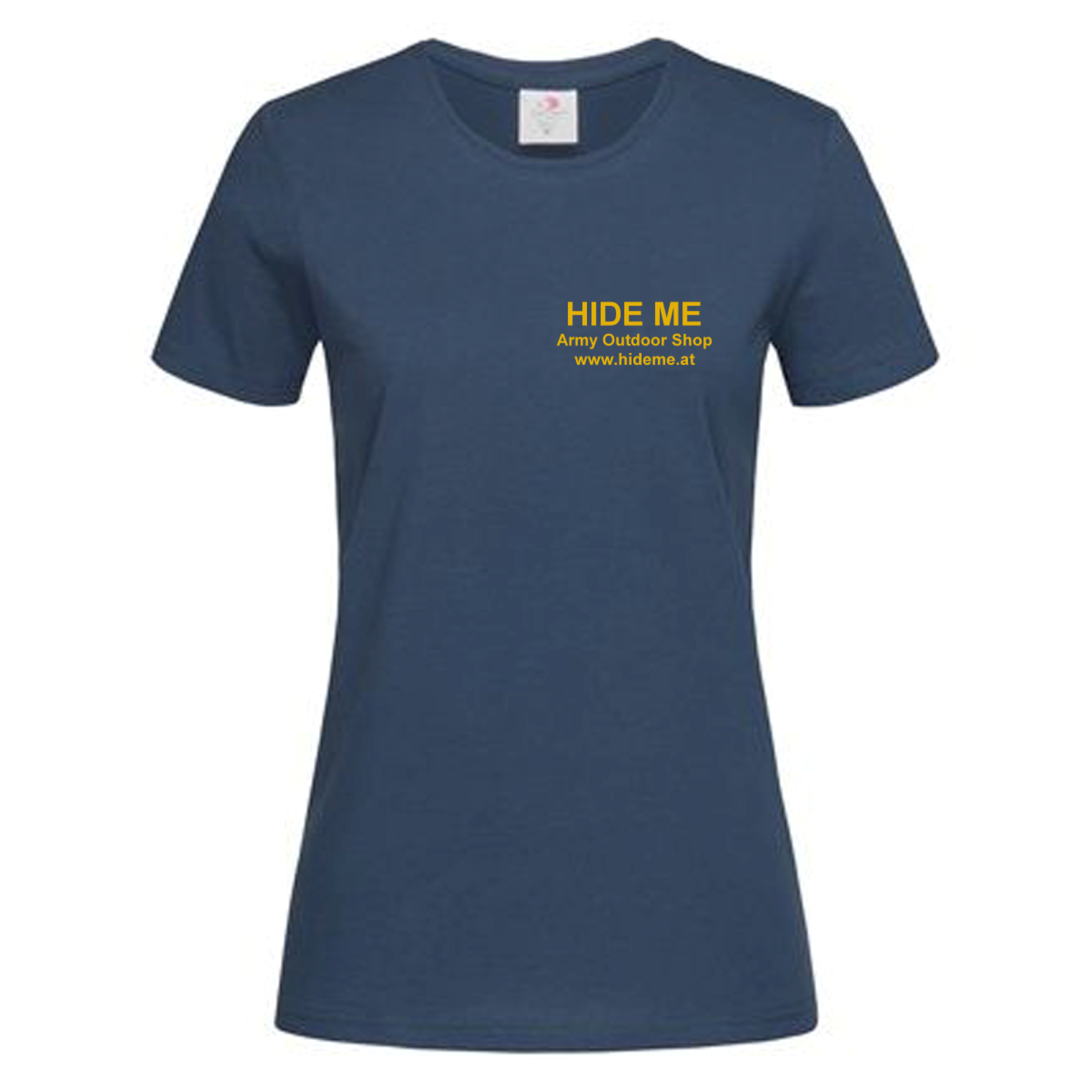 T-Shirt Text Logo Damen – Bedrucken mit Name von Firma, Verein