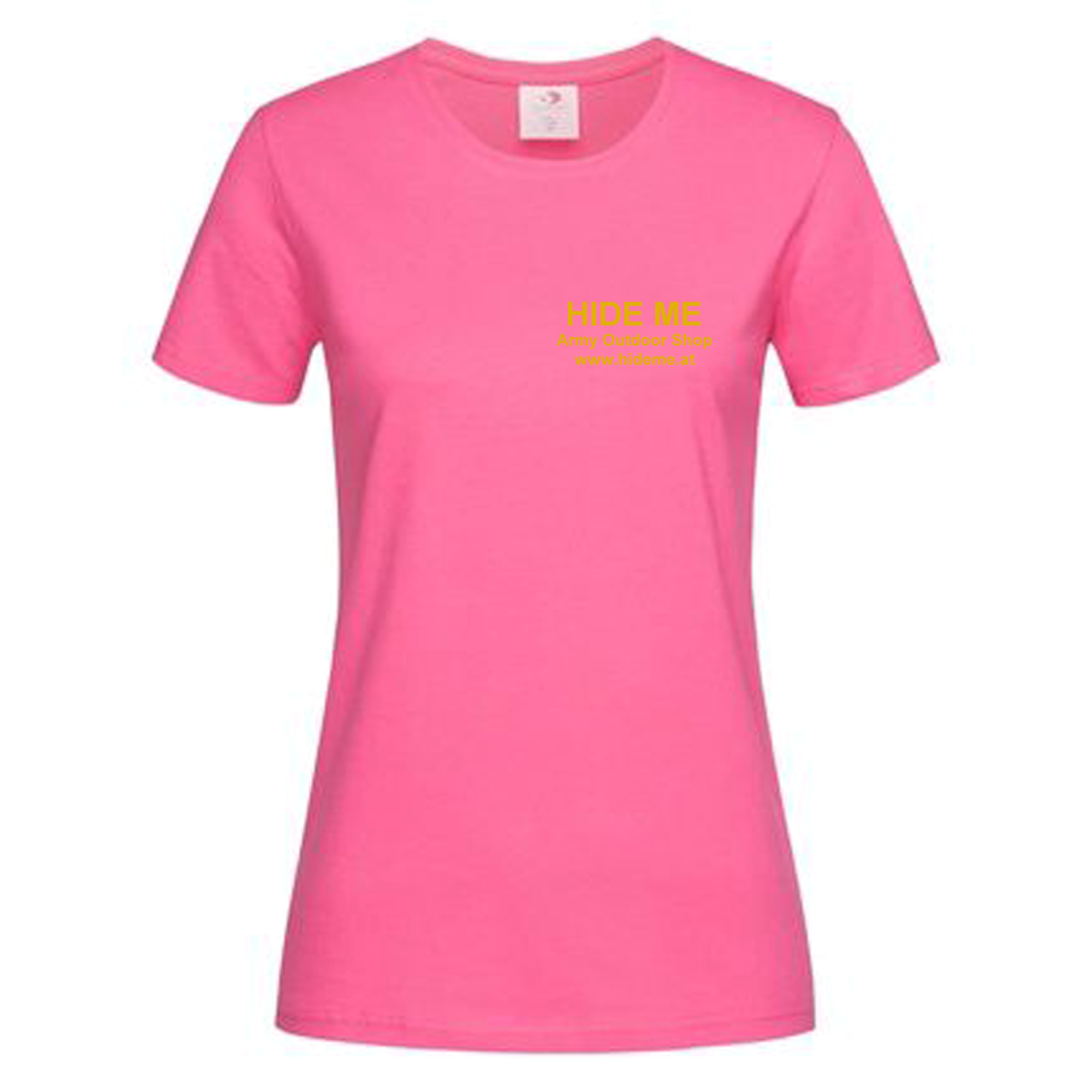 T-Shirt Text Logo Damen – Bedrucken mit Name von Firma, Verein
