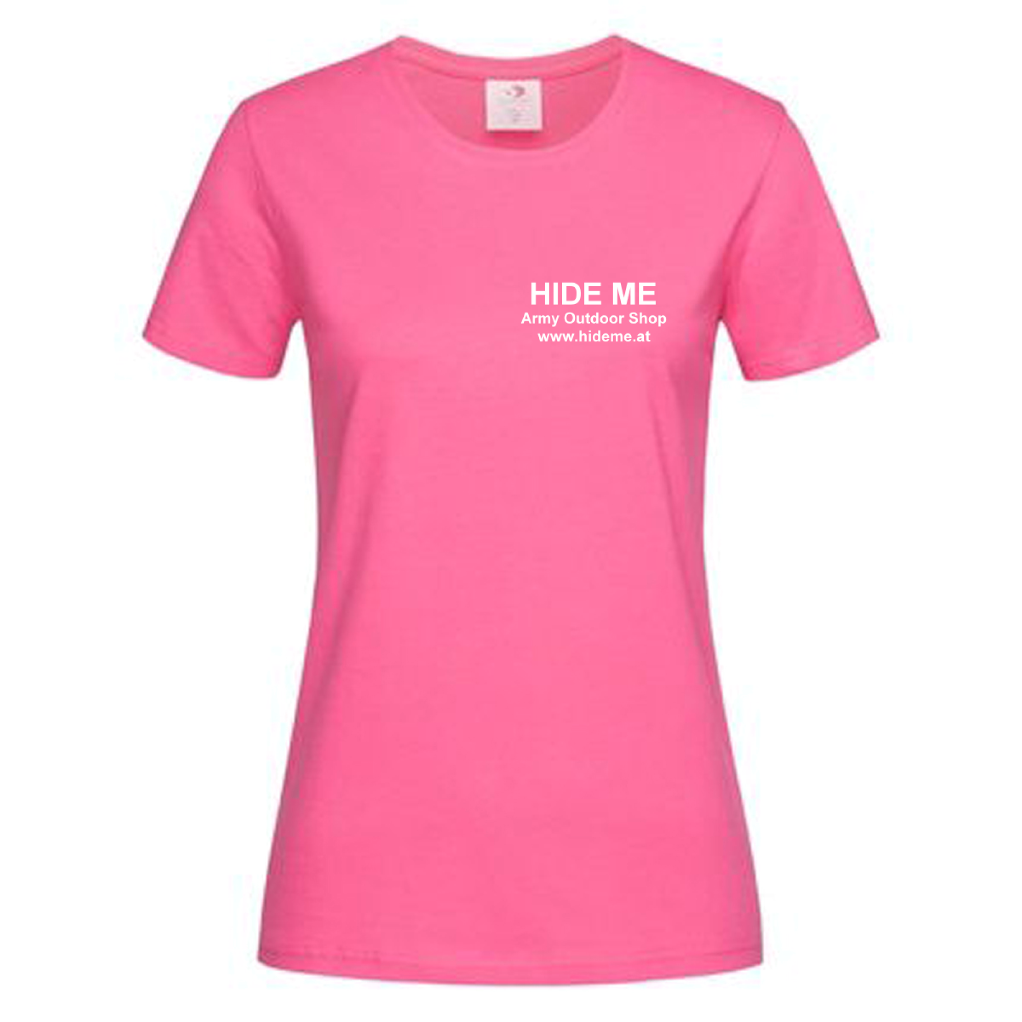 T-Shirt Text Logo Damen – Bedrucken mit Name von Firma, Verein