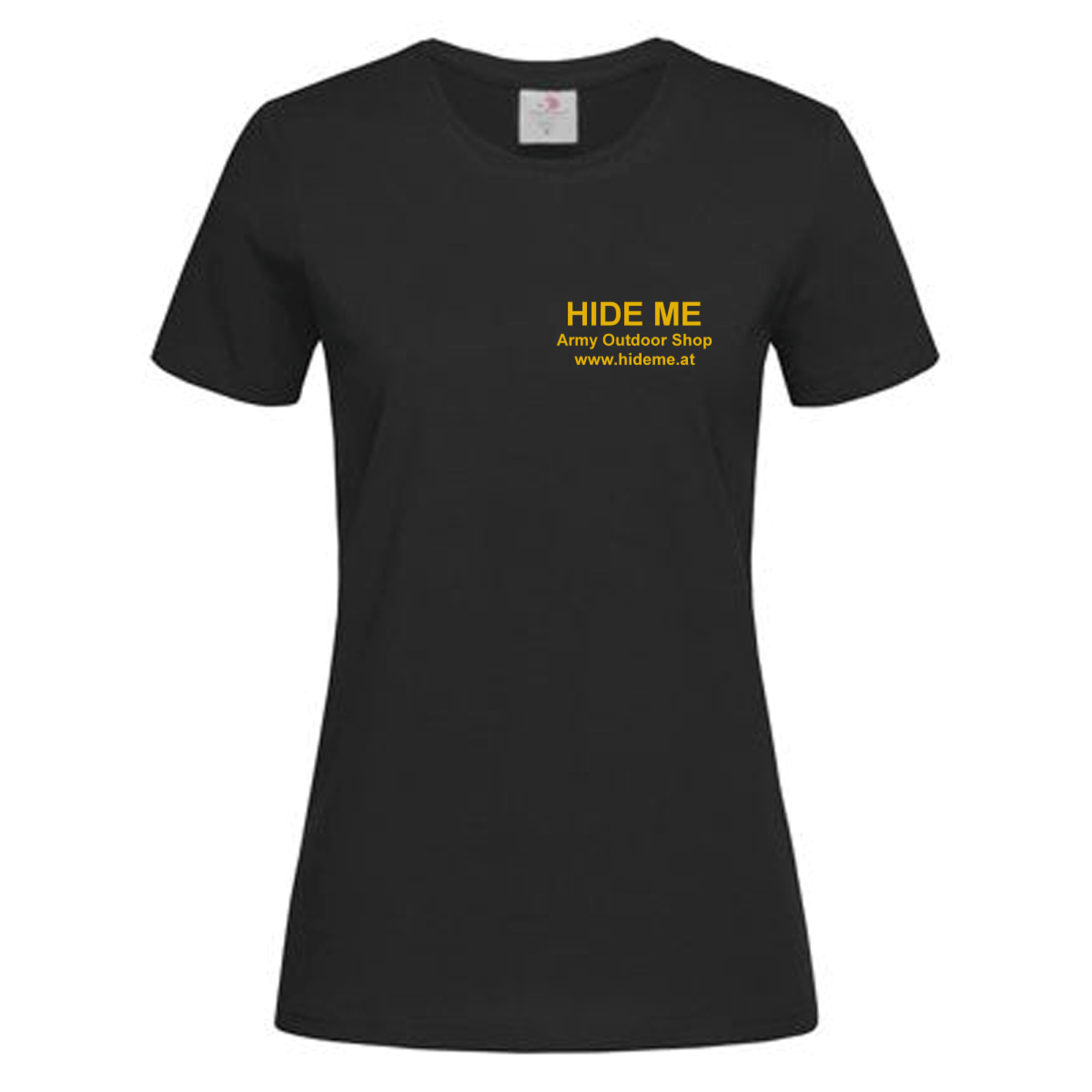 T-Shirt Text Logo Damen – Bedrucken mit Name von Firma, Verein