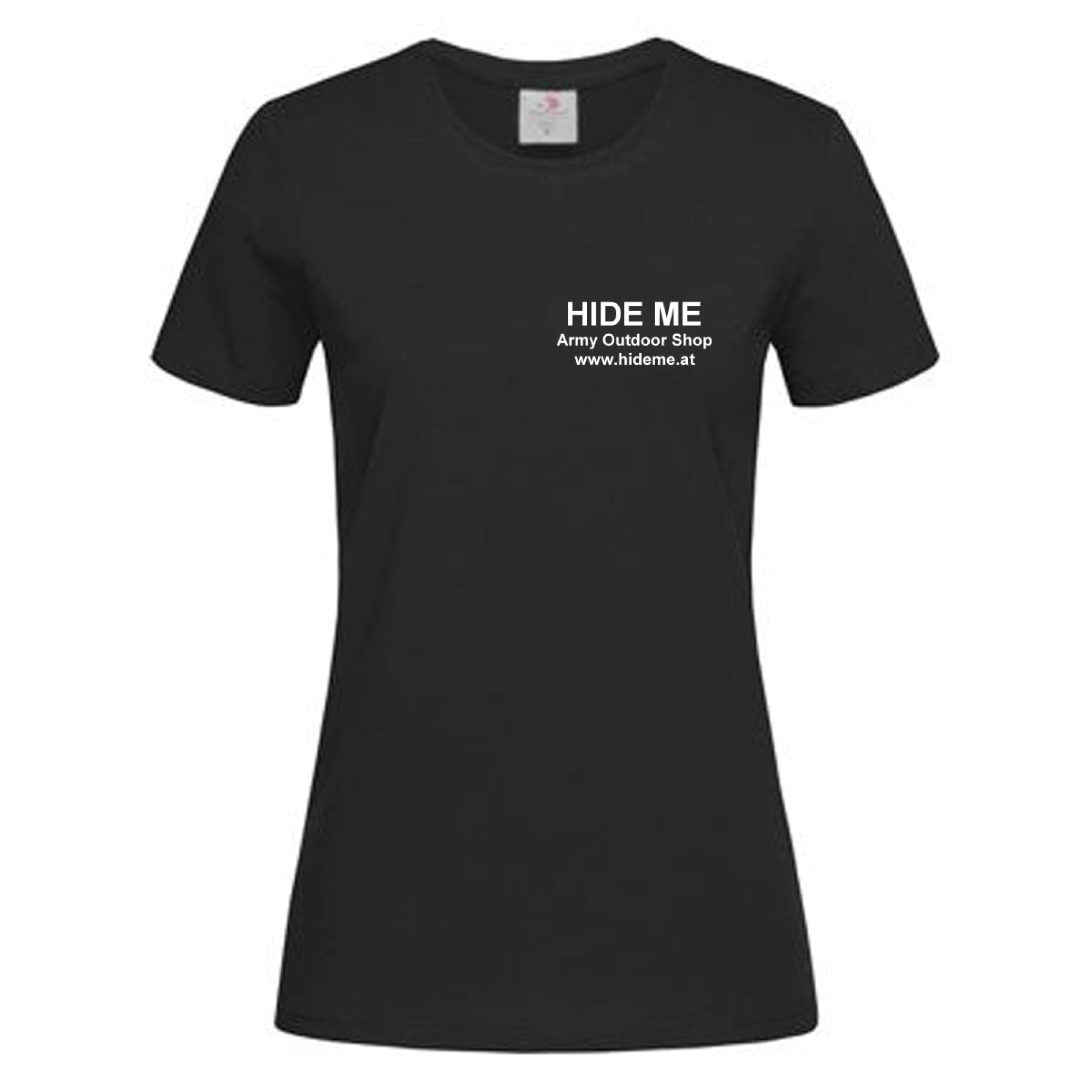 T-Shirt Text Logo Damen – Bedrucken mit Name von Firma, Verein