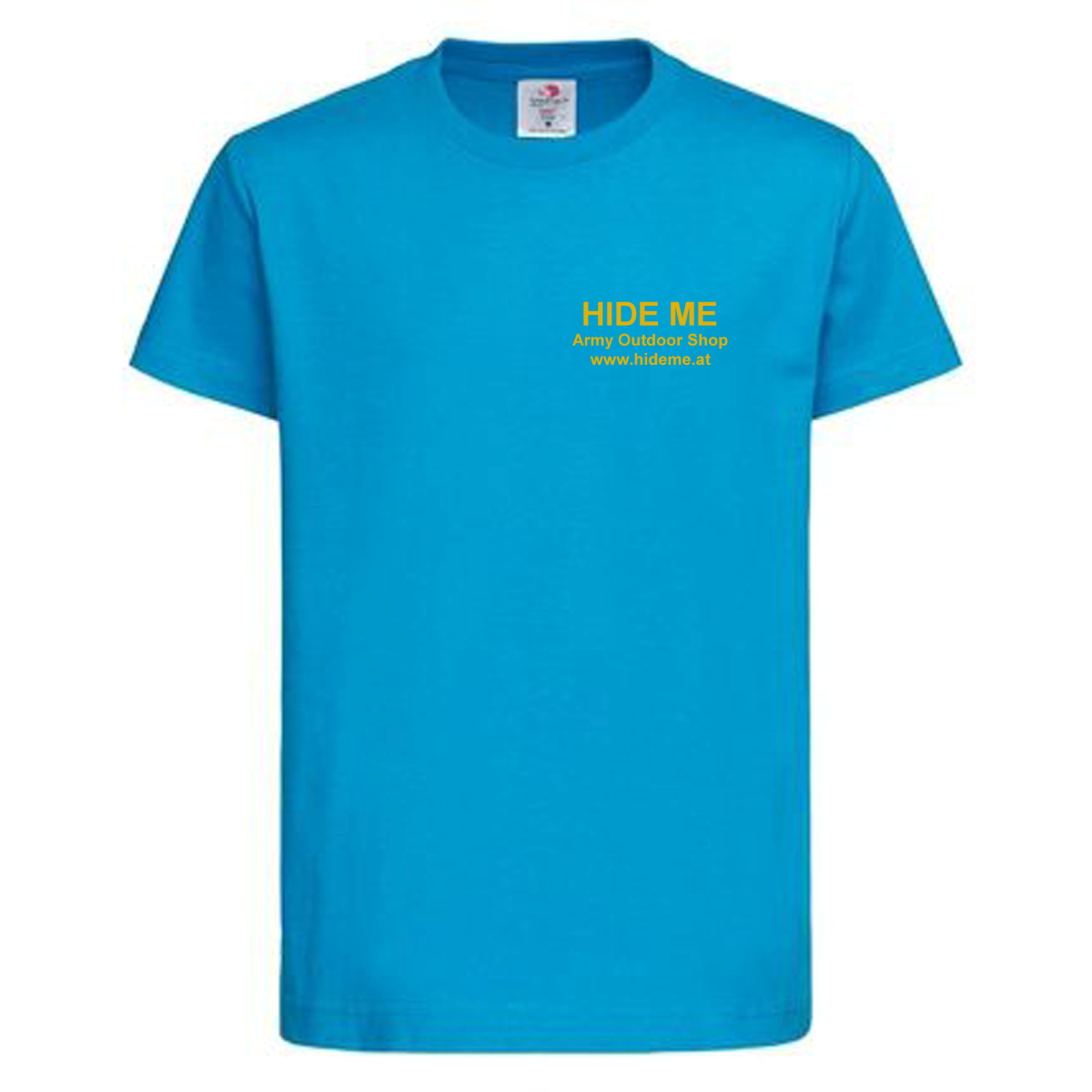 T-Shirt Text Logo Kinder – Bedrucken mit Name von Schule, Kindergarten, Verein