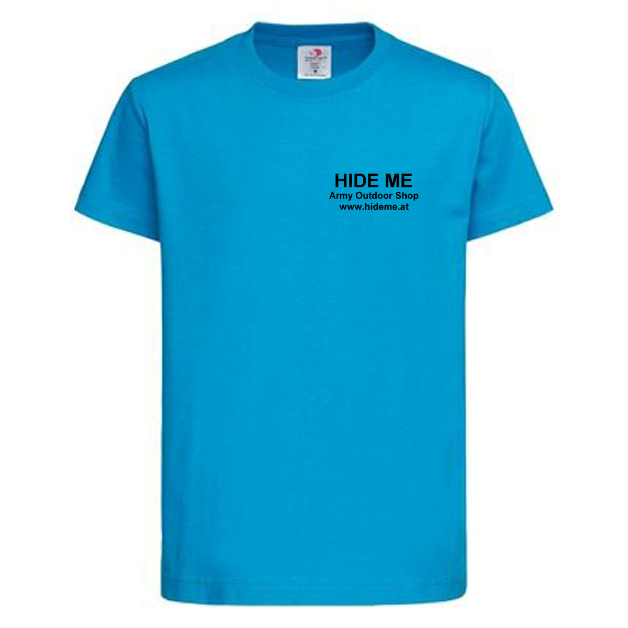 T-Shirt Text Logo Kinder – Bedrucken mit Name von Schule, Kindergarten, Verein