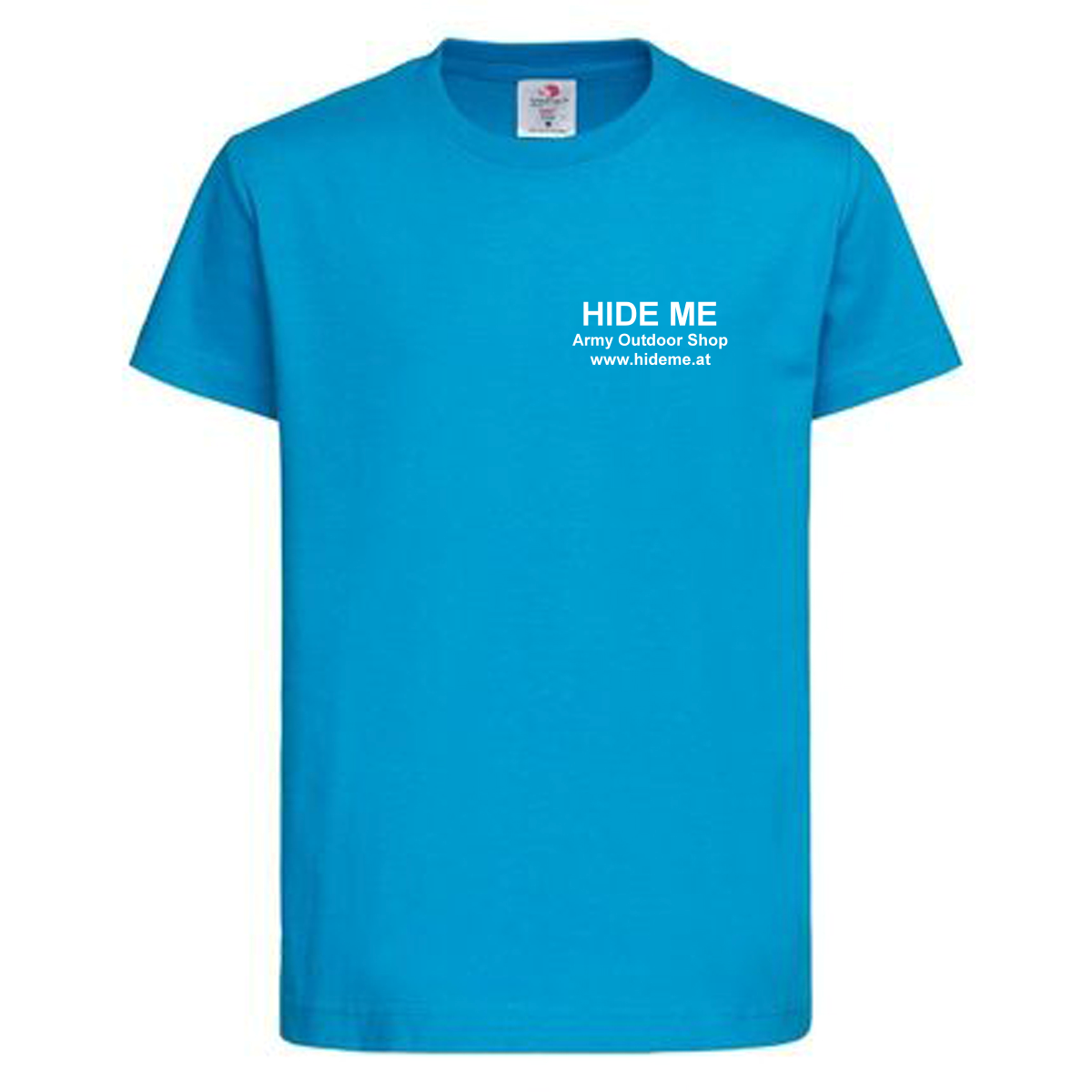 T-Shirt Text Logo Kinder – Bedrucken mit Name von Schule, Kindergarten, Verein