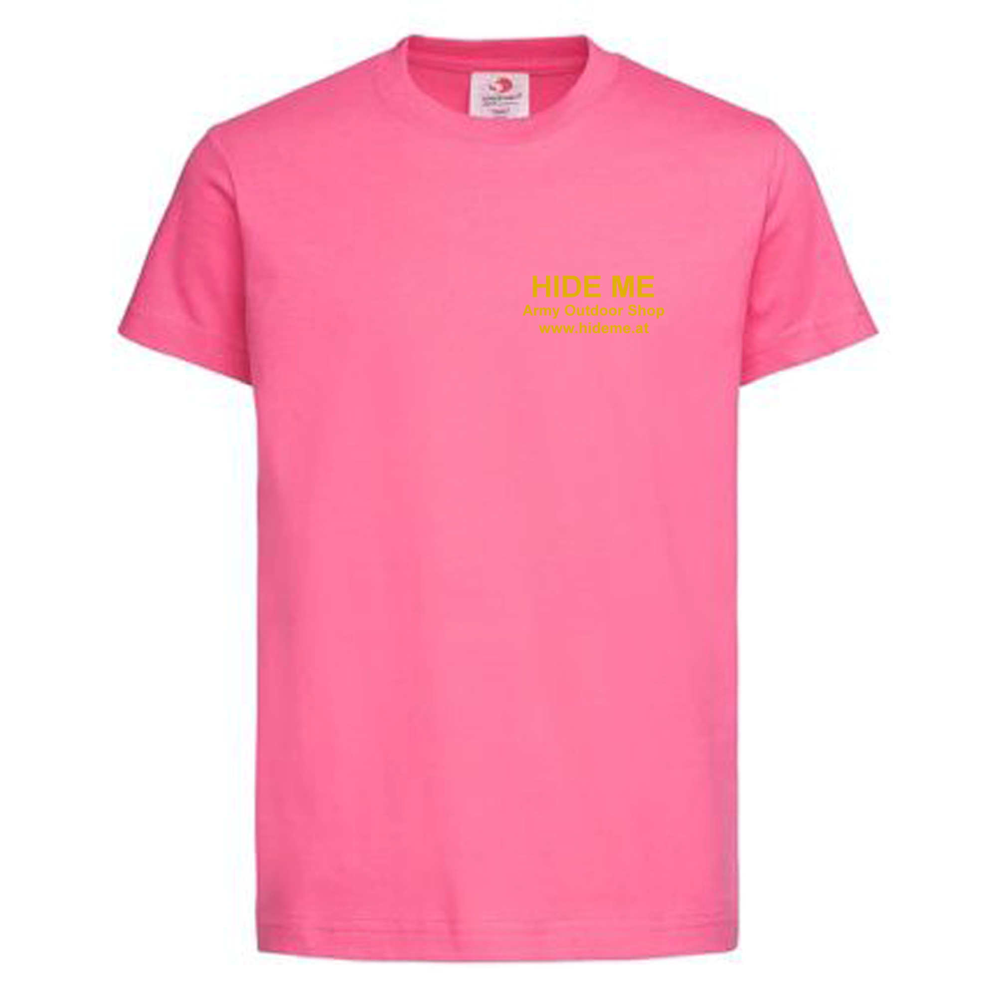T-Shirt Text Logo Kinder – Bedrucken mit Name von Schule, Kindergarten, Verein