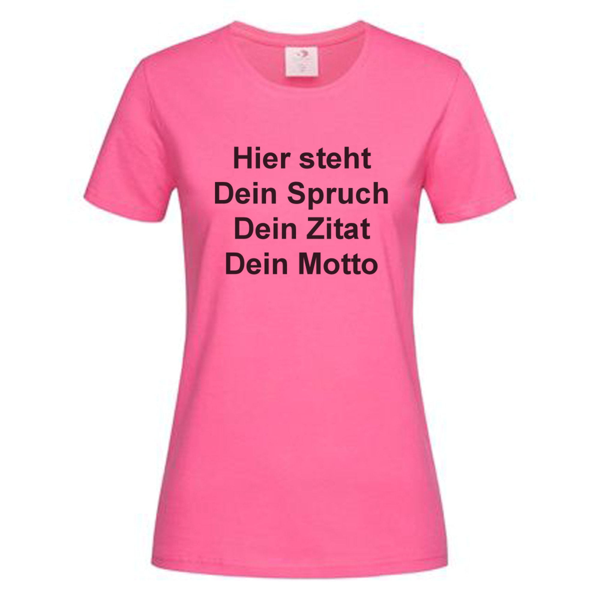 T-Shirt Text Spruch Damen – Bedrucken mit Spruch, Zitat, Motto