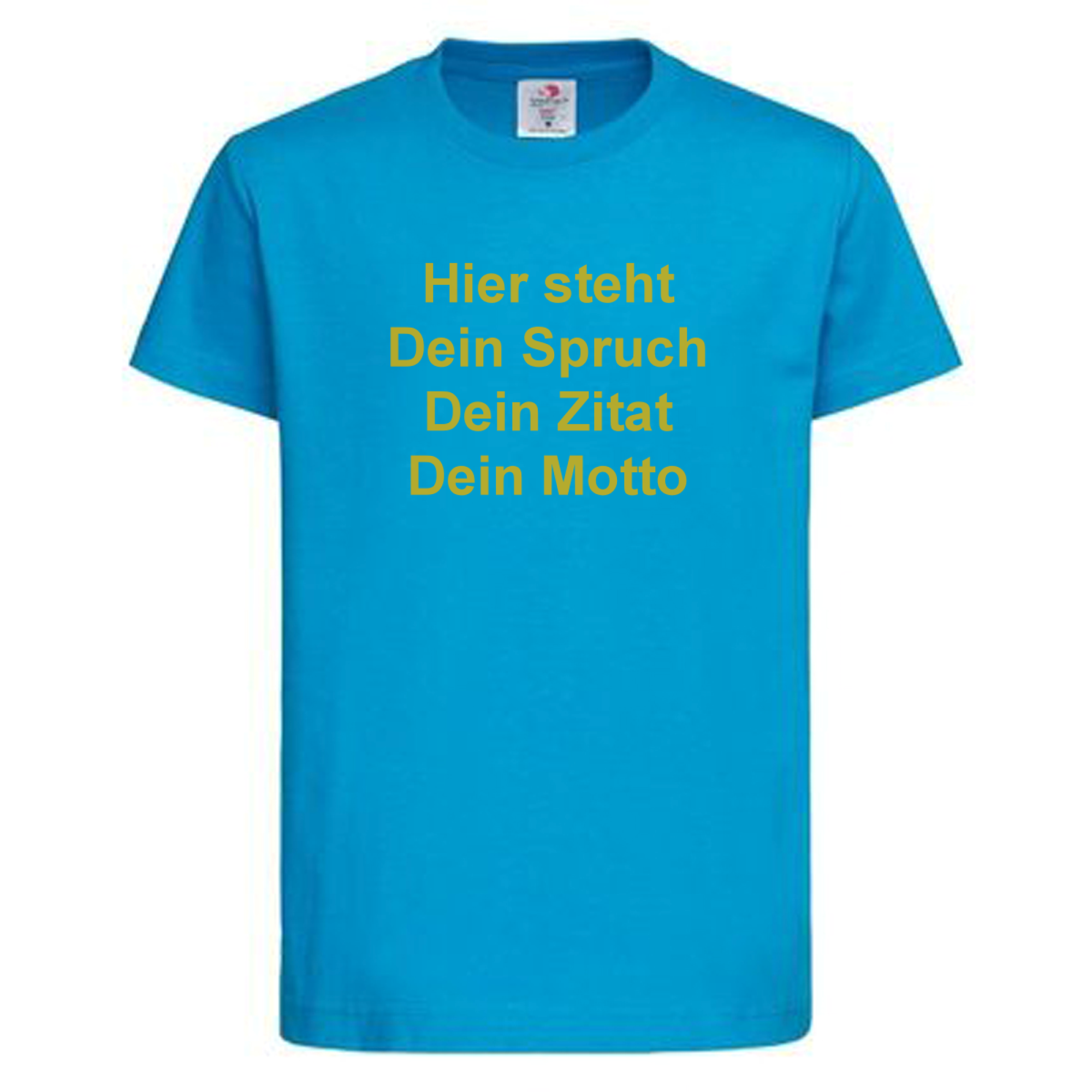 T-Shirt Text Spruch Kinder – Bedrucken mit Spruch, Zitat, Motto
