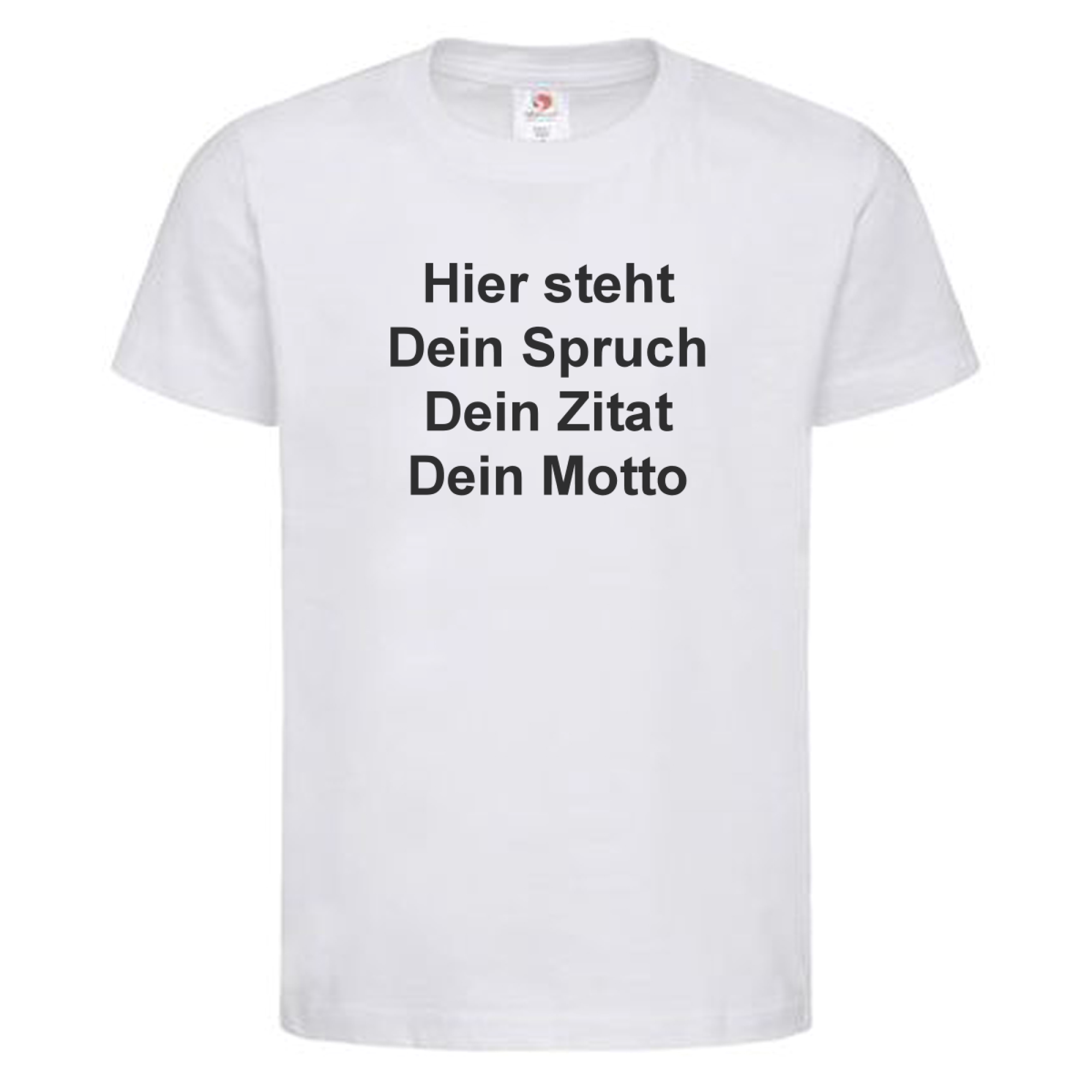 T-Shirt Text Spruch Kinder – Bedrucken mit Spruch, Zitat, Motto