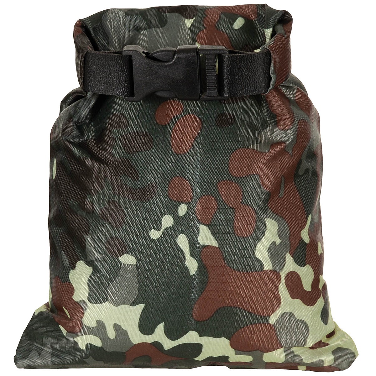 Packsack,  „Drybag“, flecktarn,  1 l