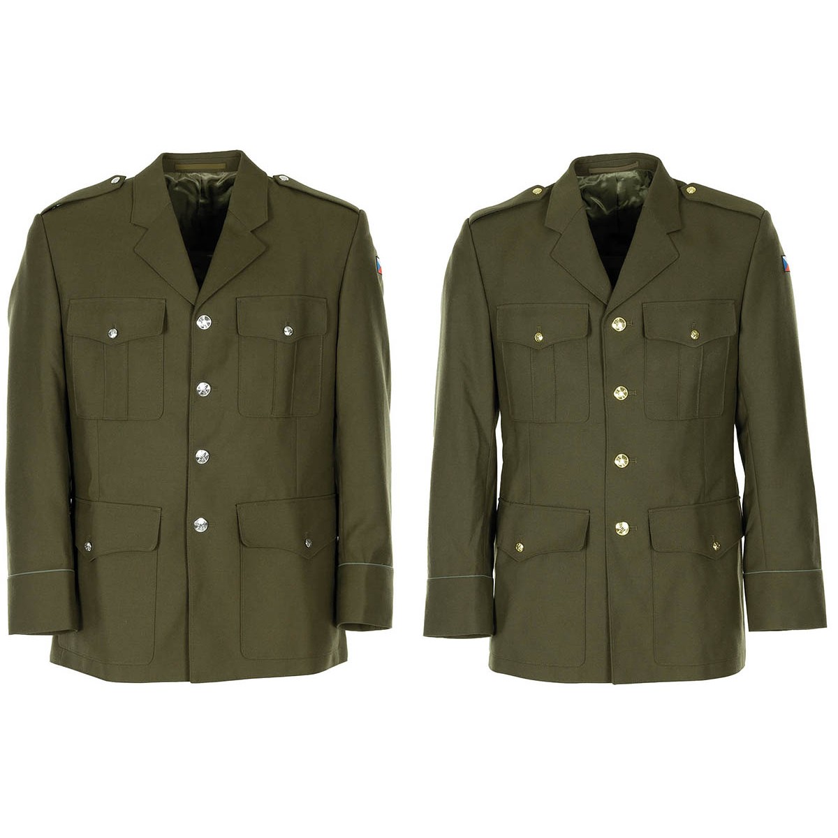 CZ Uniformjacke,  grün, neuwertig (5 Stück)
