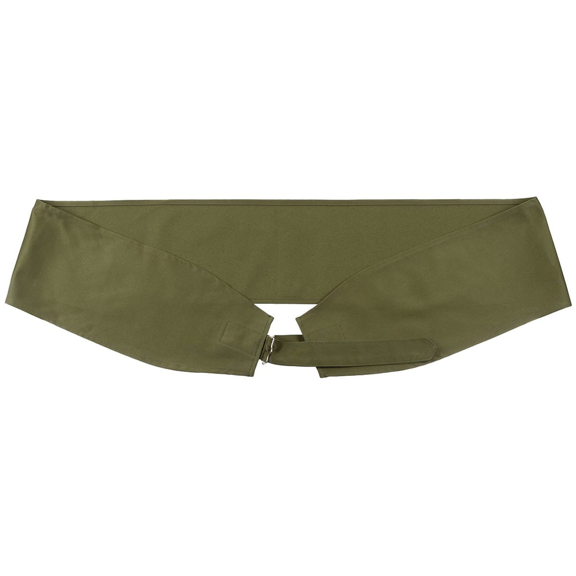 Schwed. Stoffband,  oliv, 165 x 17 cm,  neuw. (10 Stück) – Bild 2