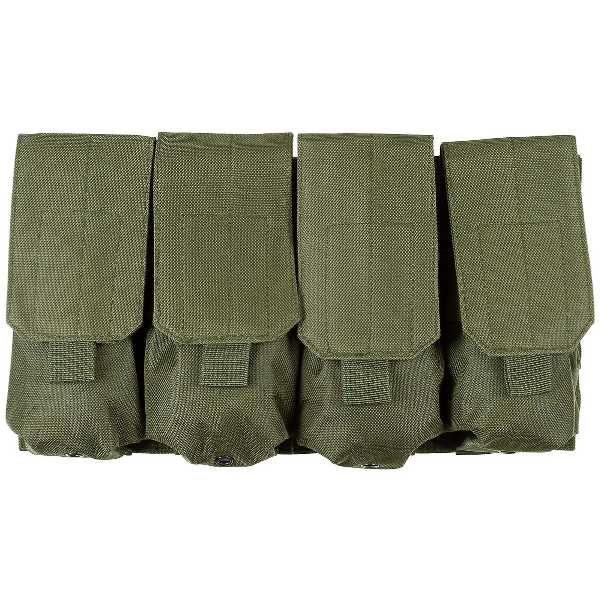 Magazintasche, 4-fach, "MOLLE", oliv