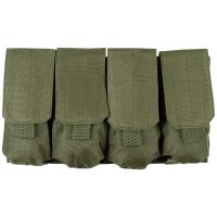 Magazintasche, 4-fach, "MOLLE", oliv