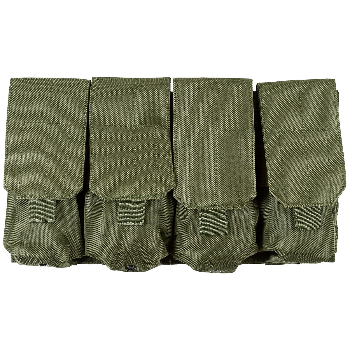 Magazintasche, 4-fach, „MOLLE“, oliv