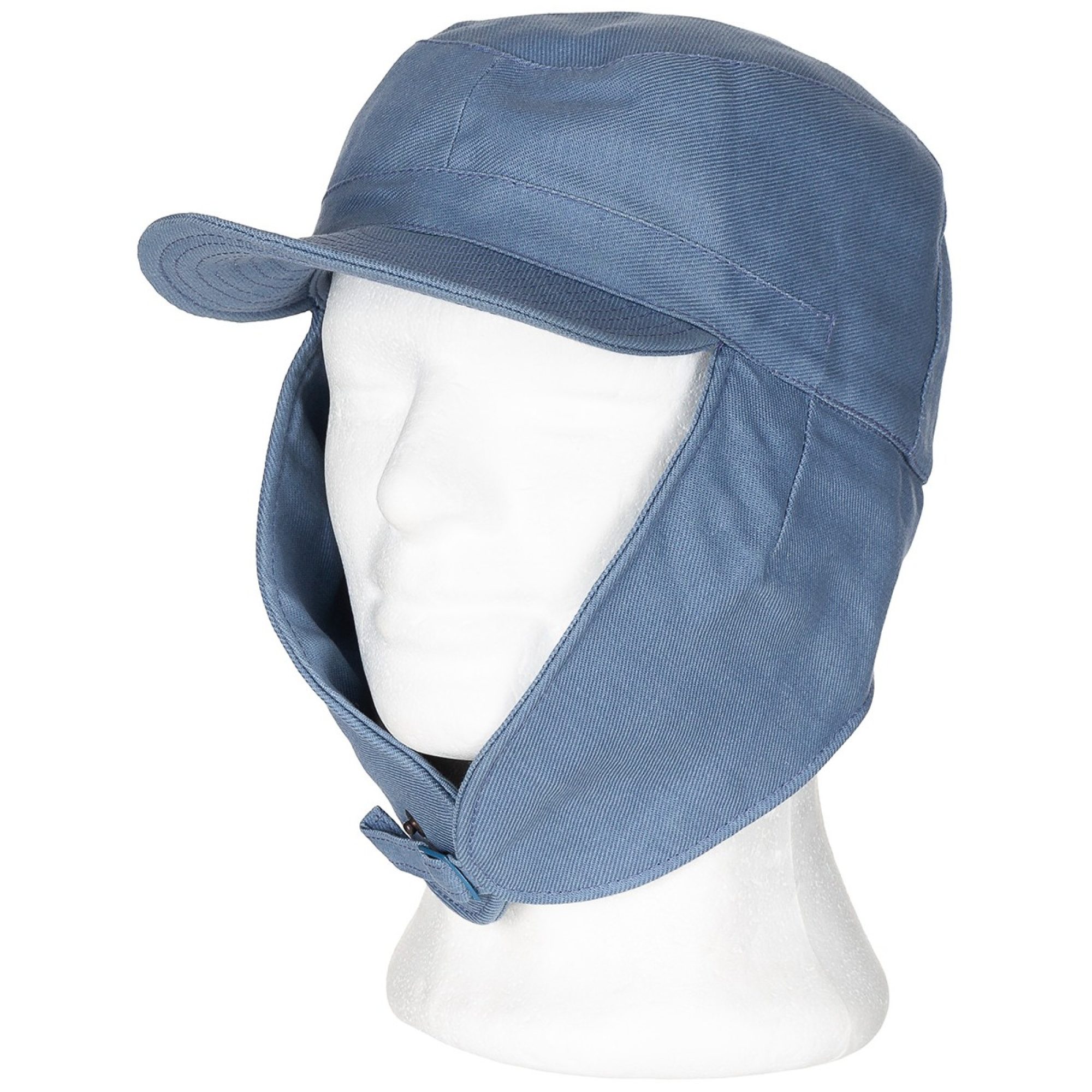 Schwed. Wintermütze, "Zivilschutz",  blau,  neuw. (10 Stück) – Bild 2