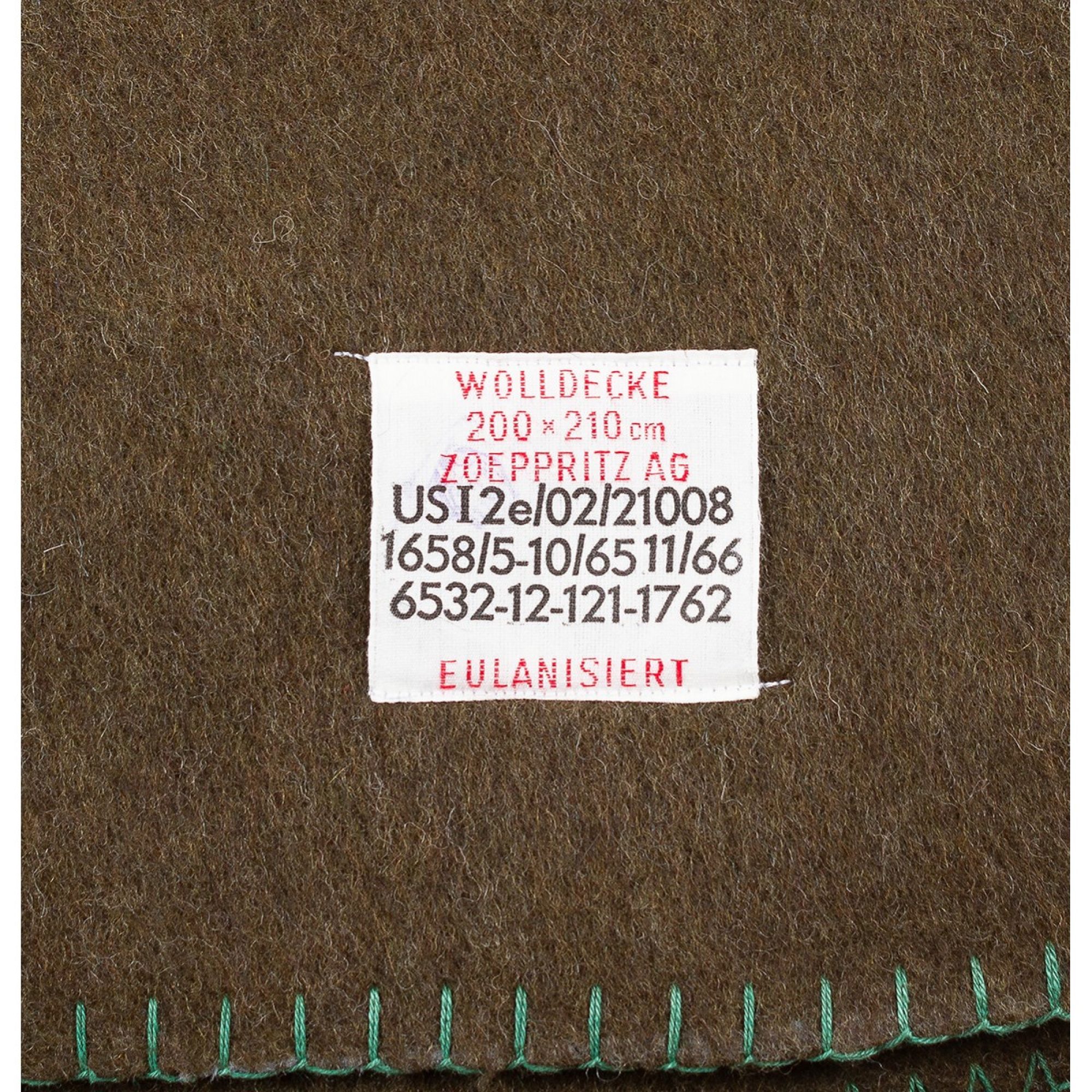 BW Decke,  braun, ca. 210 x 200 cm,  neuw. – Bild 3