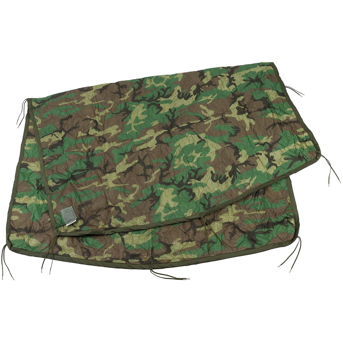 US GI Poncho Liner,  woodland, Gr. 160 x 225 cm,  neuw.