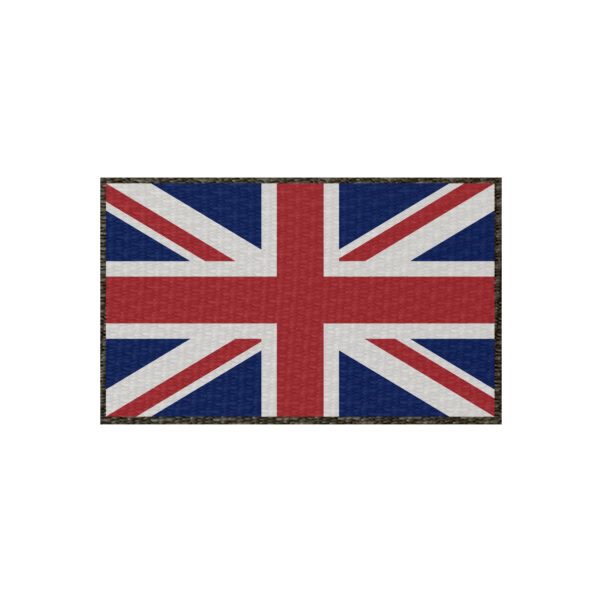 Patch Flagge Großbritannien 84x50mm, Klett