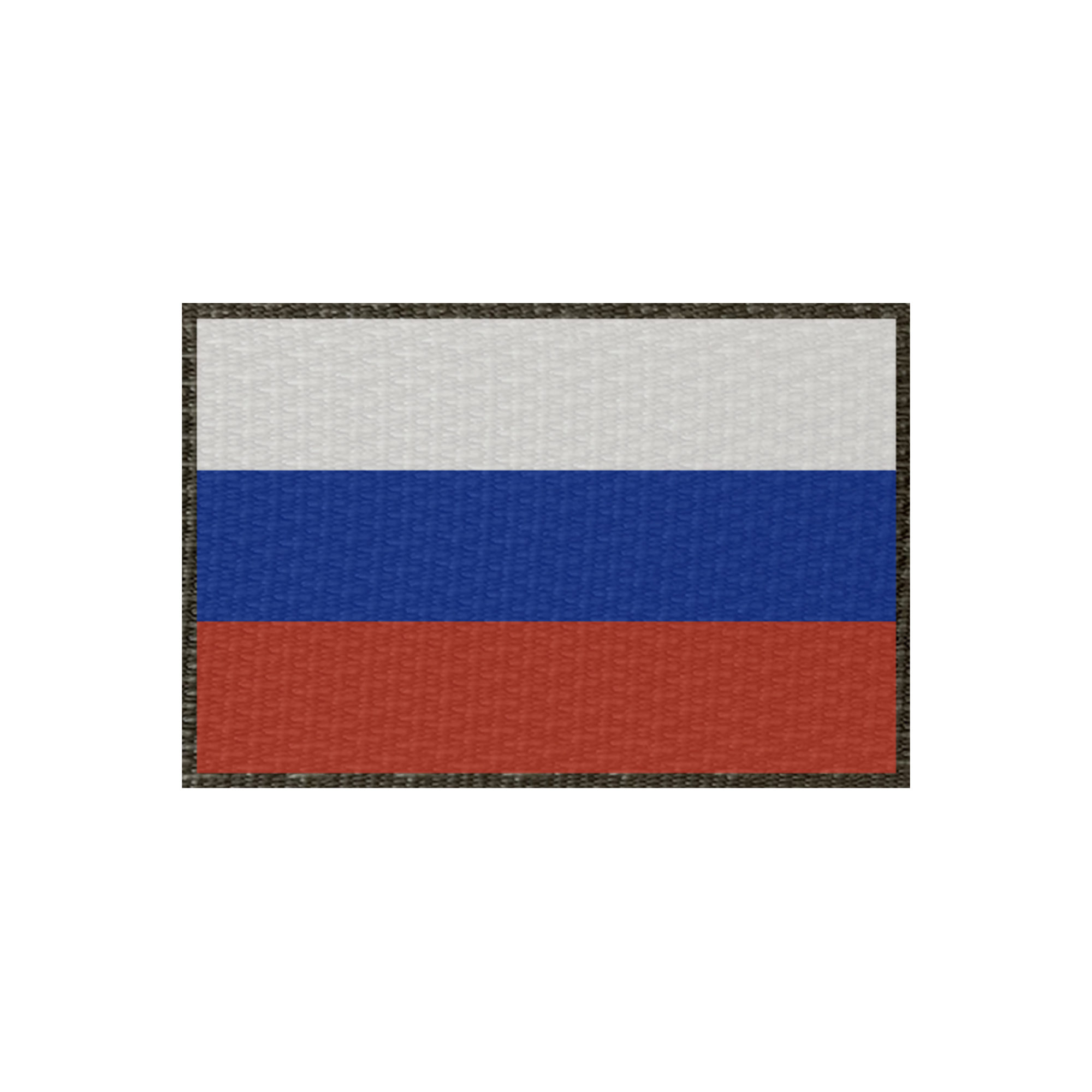 Patch Flagge Russland 75x50mm, Klett