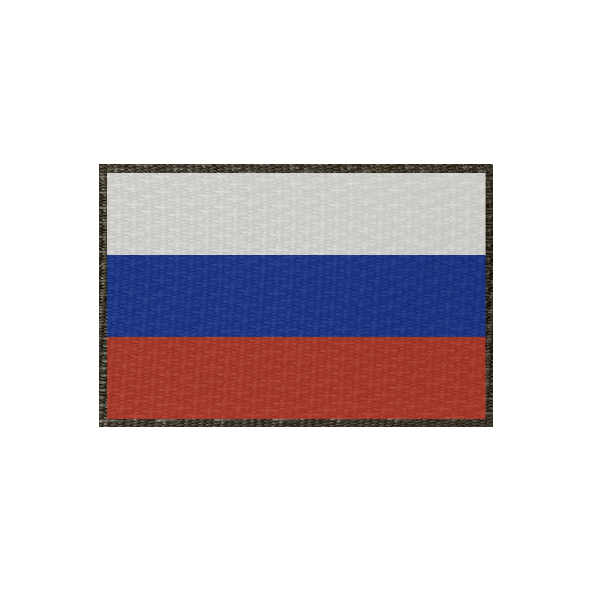 Patch Flagge Russland 75x50mm, Klett