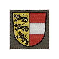 Wappen Steiermark 50x88mm Oliv, Klett Patch
