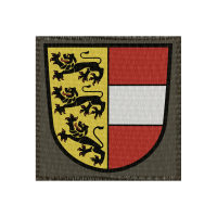 Wappen Wien 50x65mm Oliv, Klett Patch