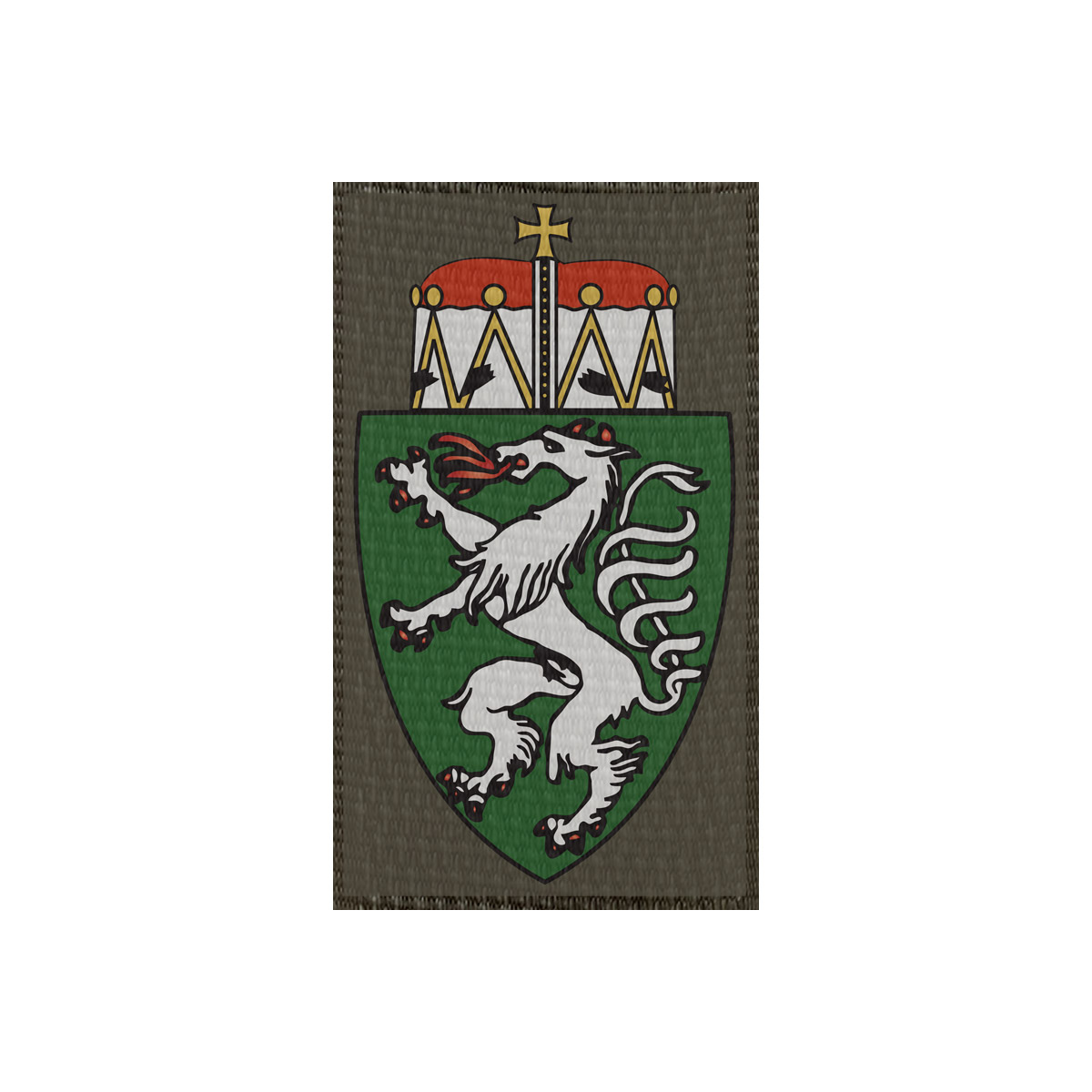 Patch Wappen Steiermark Oliv
