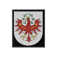 Wappen Wien 50x65mm Oliv, Klett Patch