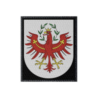Patch Wappen Tirol Schwarz