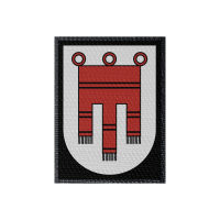 Patch Wappen Vorarlberg Schwarz
