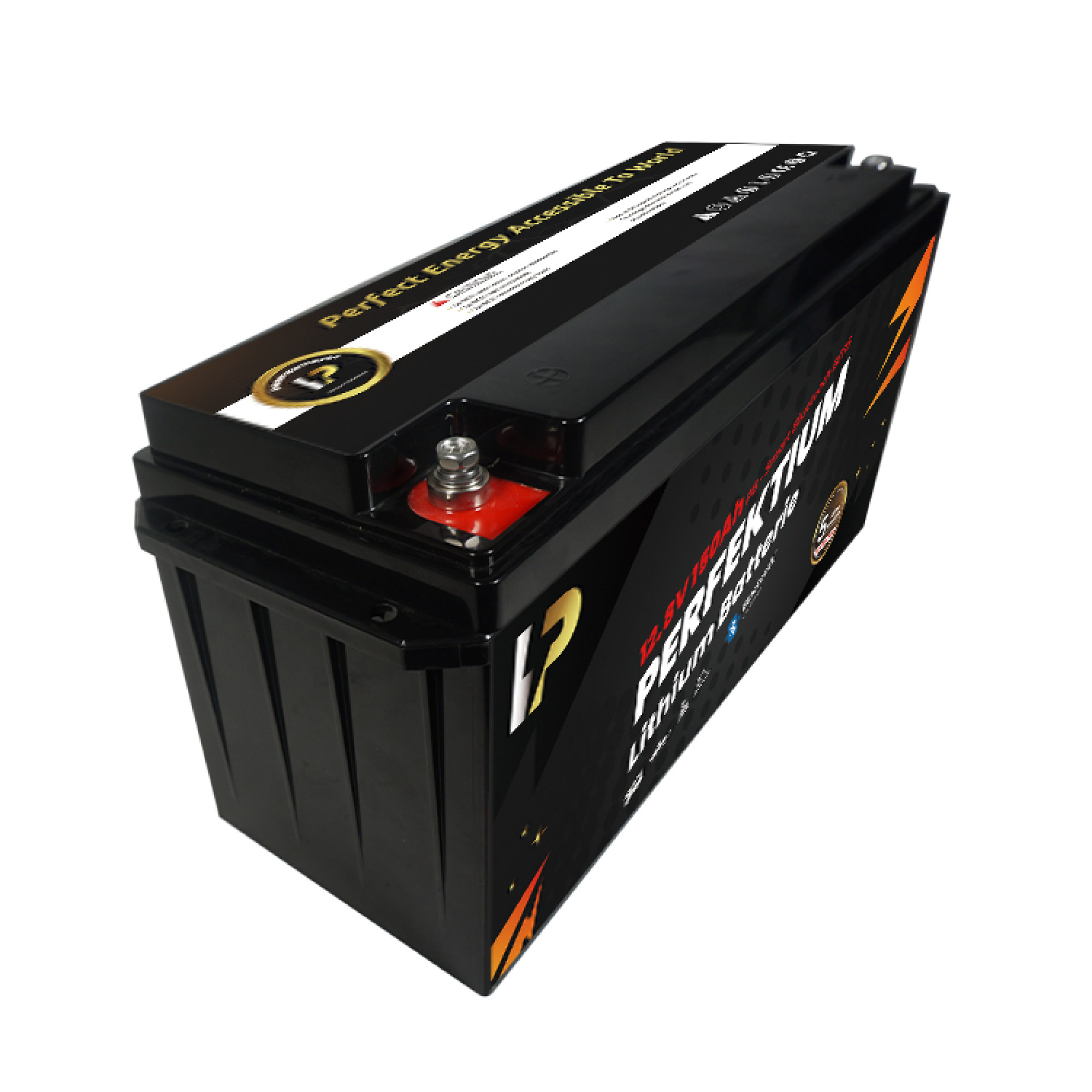 Perfektium LiFePO4 PB-12.8V 150Ah – Lithium Batterie Smart BMS mit Bluetooth – 6 Jahre Garantie