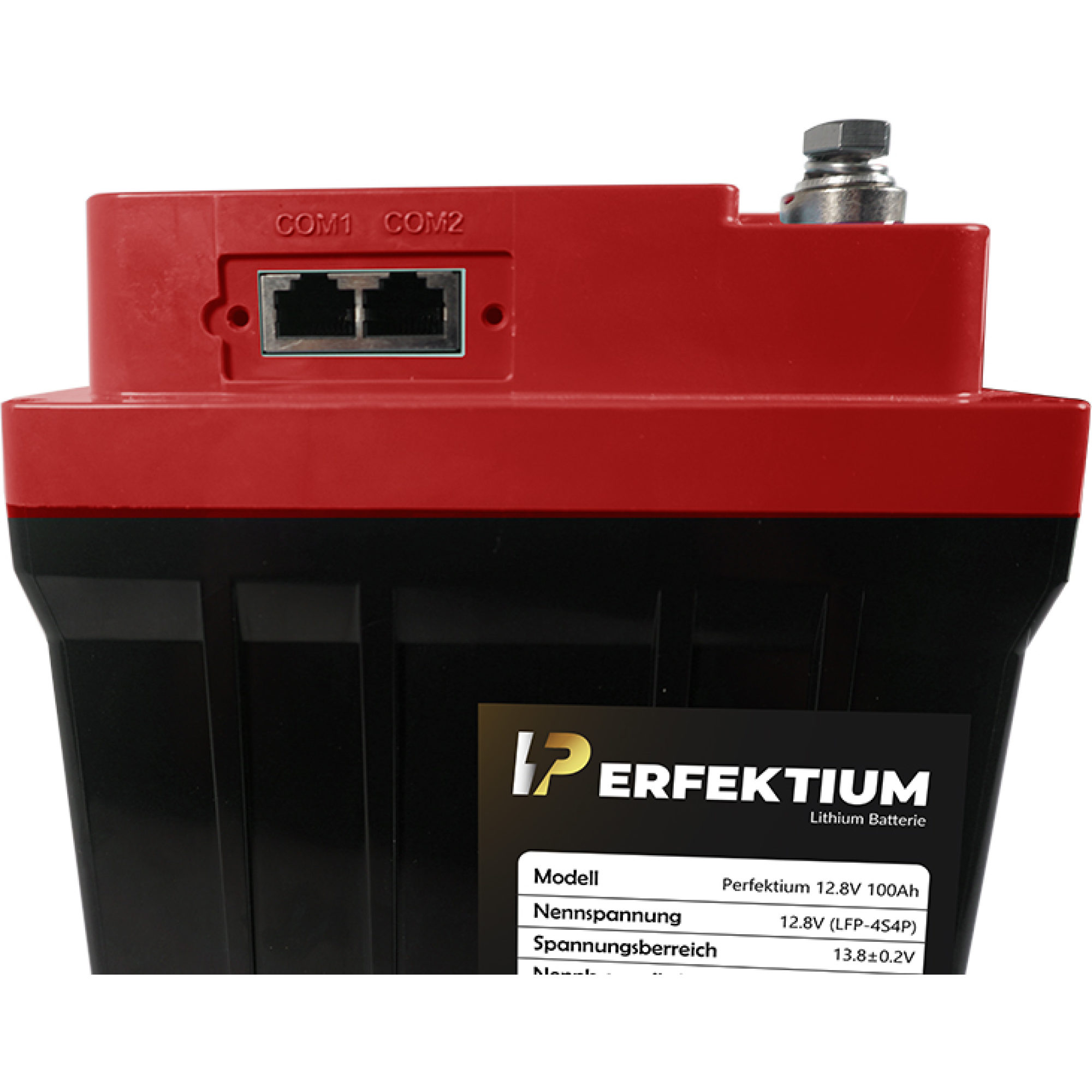 Perfektium LiFePO4 PF-12.8V 100Ah – Lithium Batterie Smart BMS mit Bluetooth – 6 Jahre Garantie
